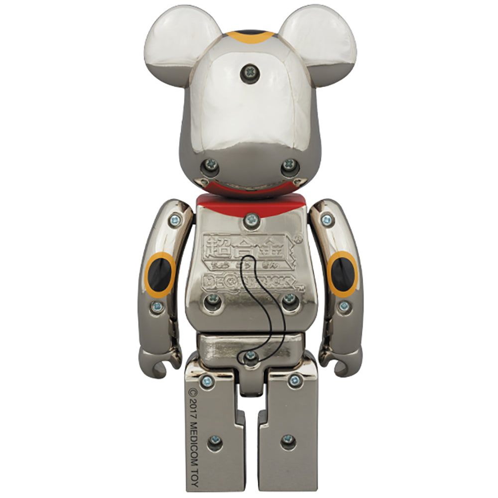 超合金 BE@RBRICK 招き猫 銀メッキ_1
