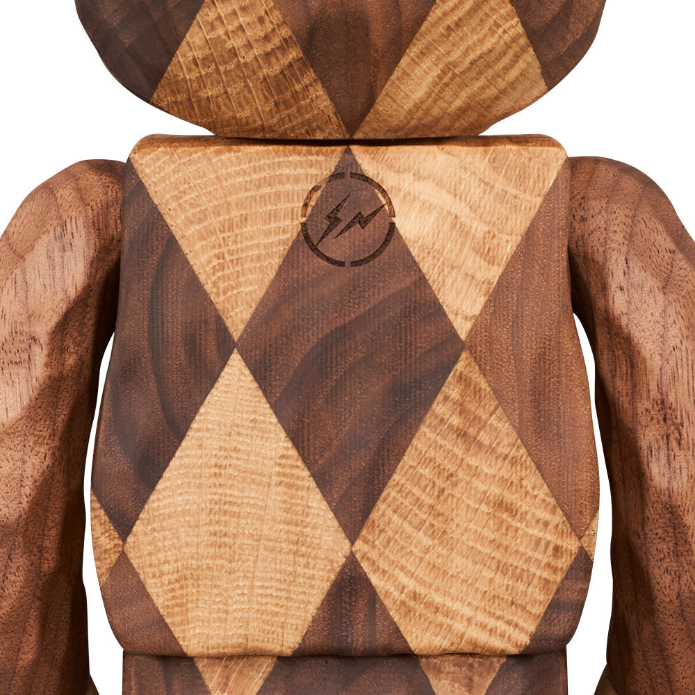 BE@RBRICK Karimoku fragmentdesign polygon-LATTICE PATTERN 400%