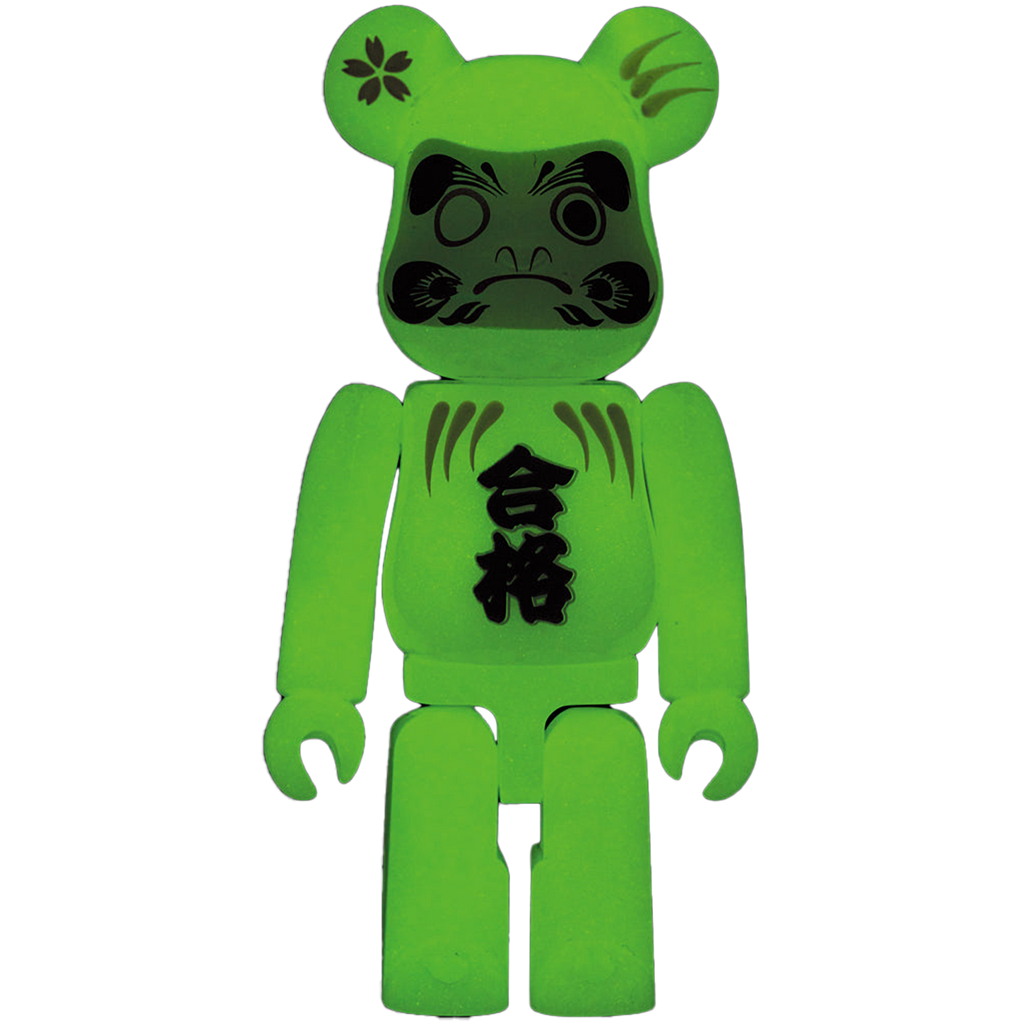 BE@RBRICK 夜光达磨通行证 100%