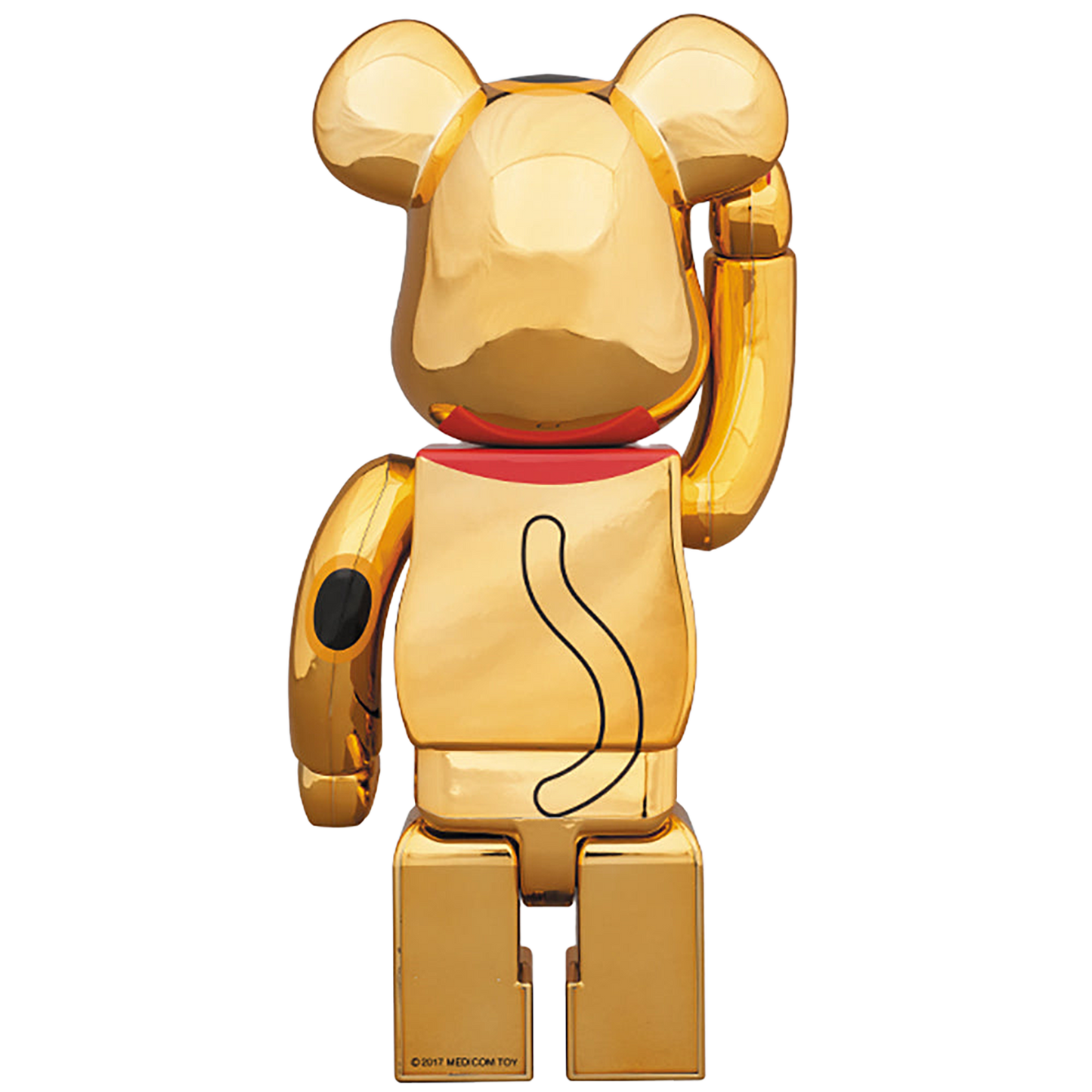 BE@RBRICK 招き猫 金メッキ 伍 400%