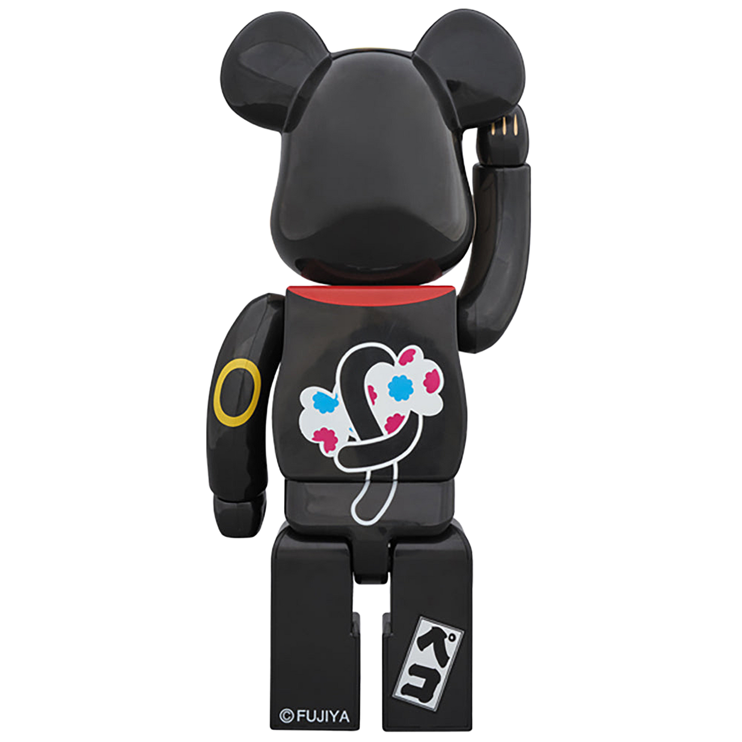 BE@RBRICK 招き猫 ペコちゃん 黒 100% & 400%