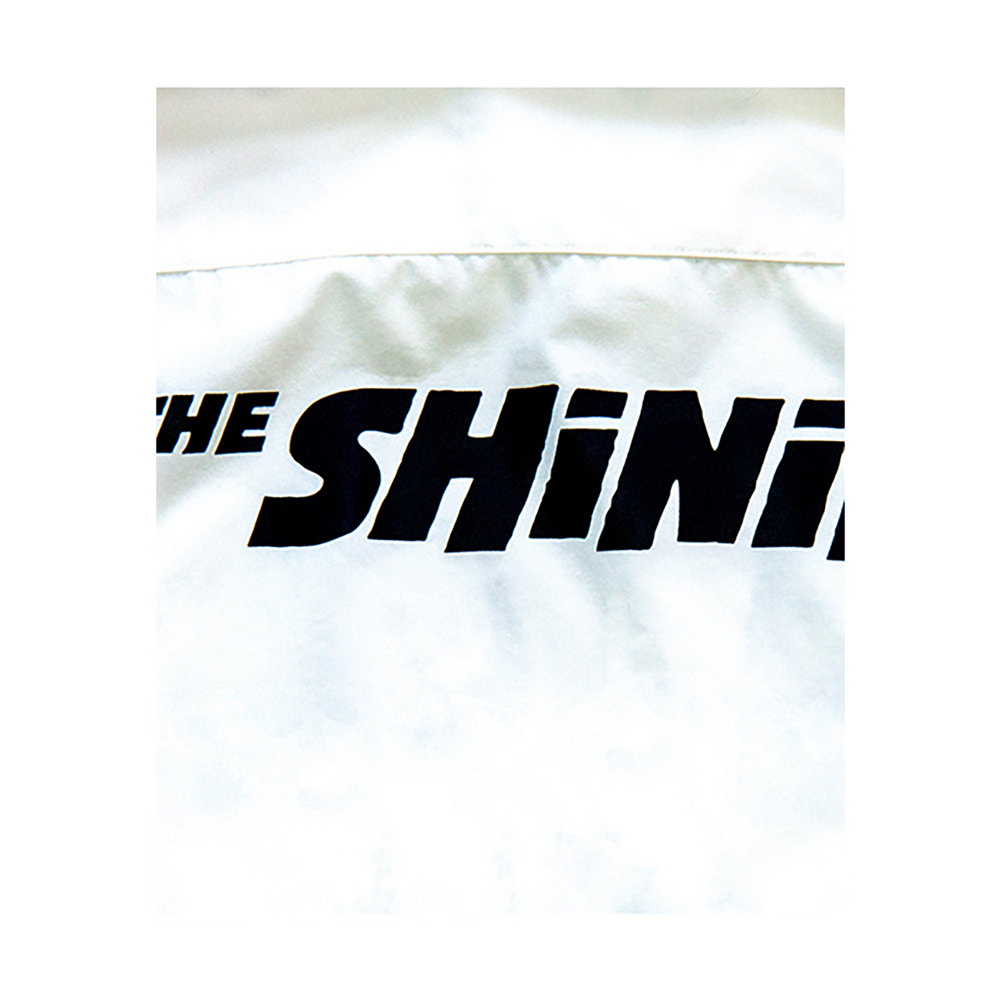 Noodle×THE SHiNiNG shirt WHITE/BLACK