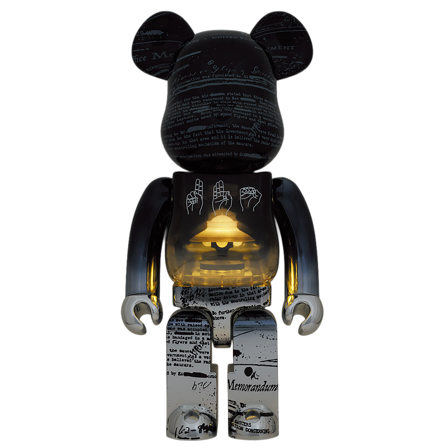 BE@RBRICK U.F.O.第二版。 1000%