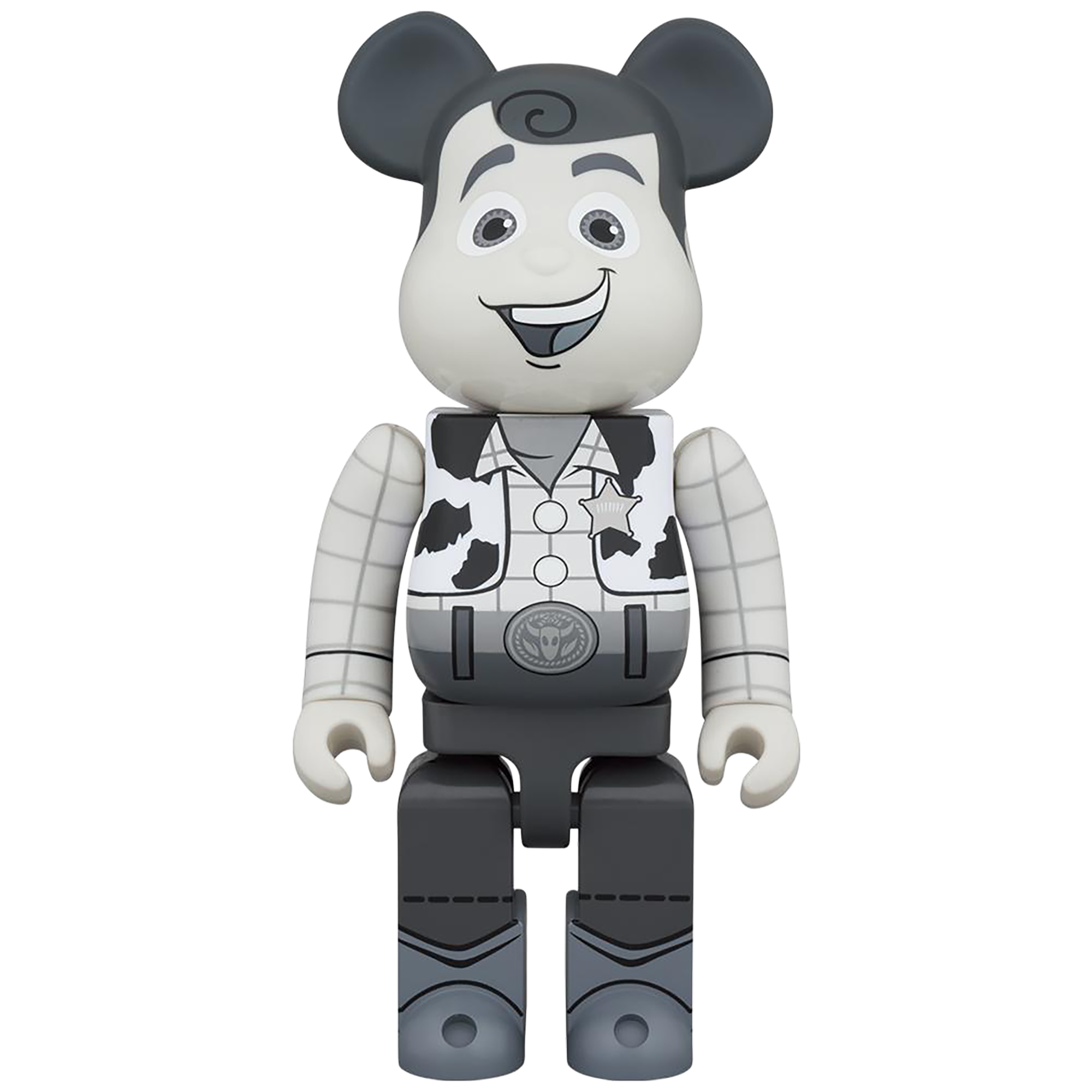 BE＠RBRICK WOODY B&W Ver. 1000％　トイストーリー BE@RBRICK WOODY B&W Ver. 1000％ | MEDICOM TOY OFFICIAL STORE