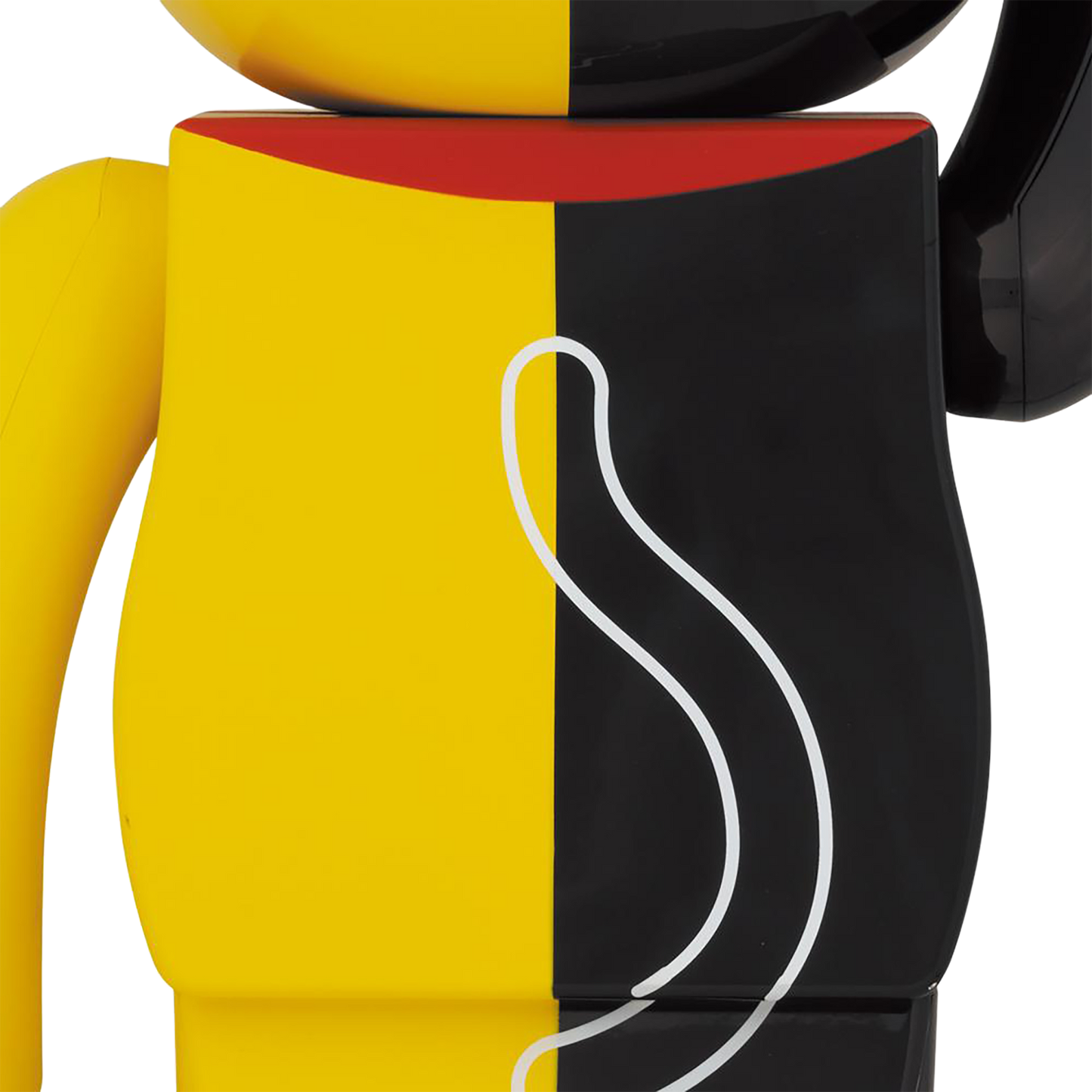 BE@RBRICK 招财猫黑 x 黄 1000%