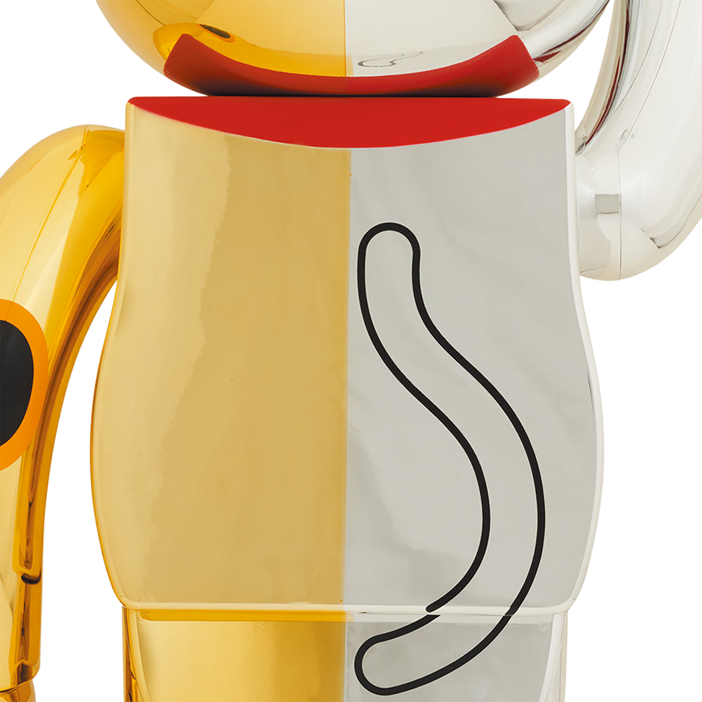 BE@RBRICK Maneki Neko Good Luck Silver x Ten Million Ryo Gold 1000%
