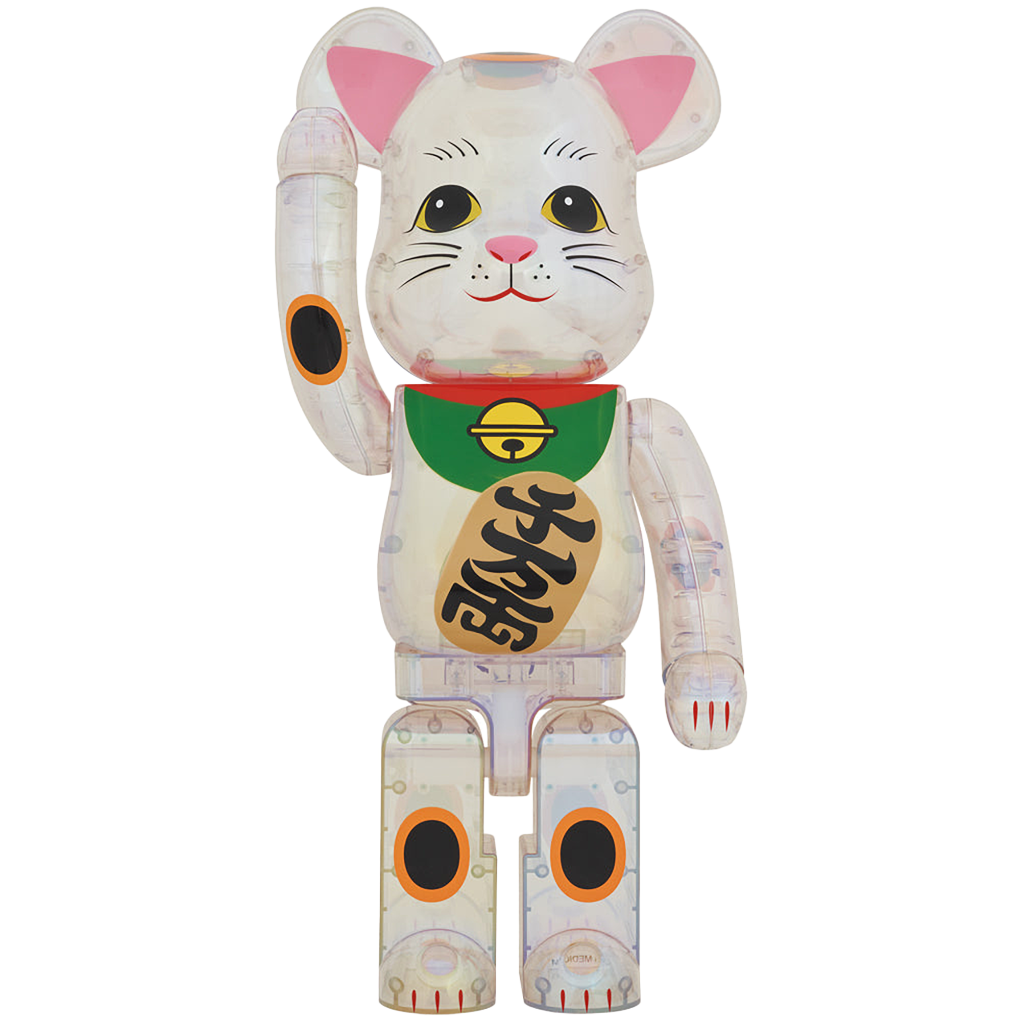 BE@RBRICK 招き猫 透明メッキ 1000% | MEDICOM TOY OFFICIAL STORE BE@RBRICK 招き猫 透明メッキ 1000% | MEDICOM TOY OFFICIAL STORE