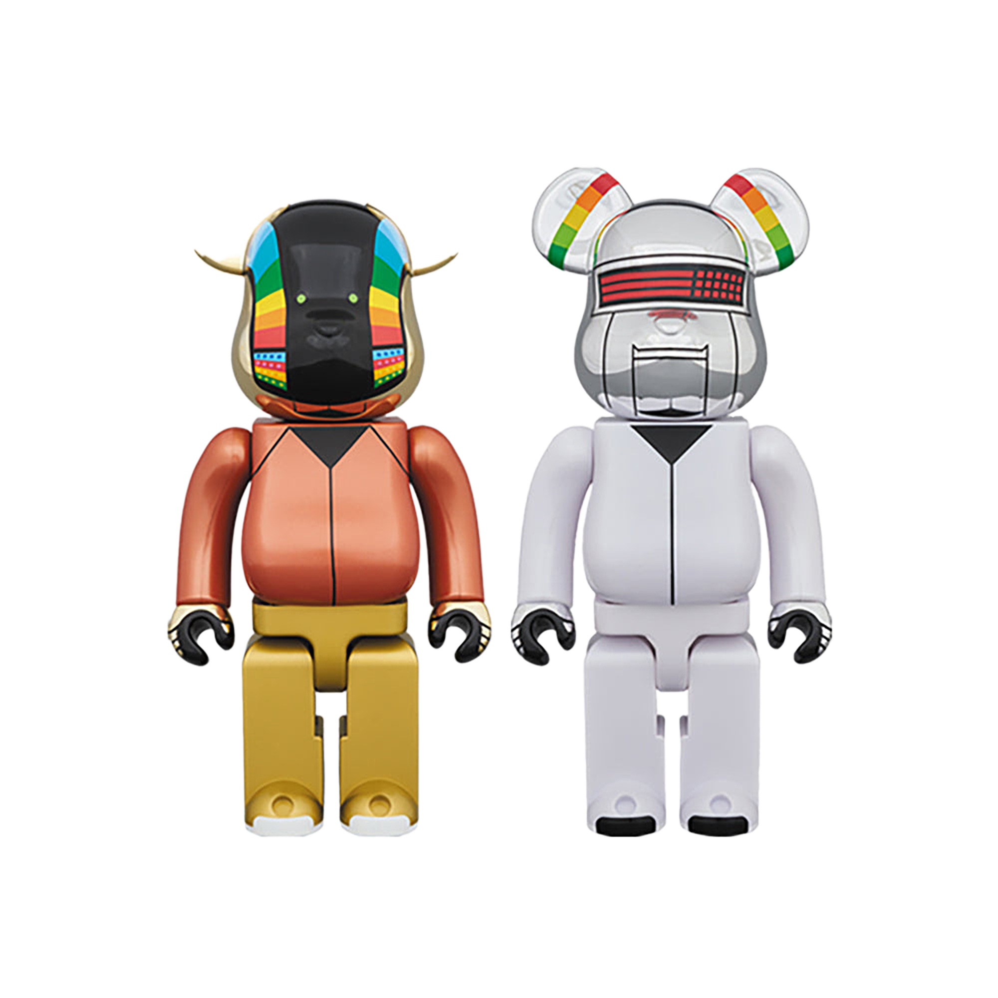 ダフトパンク BE@RBRICK ベアブリック daft punk 400% BE@RBRICK DAFT PUNK (DISCOVERY Ver.) 2 PACK 400％ | MEDICOM TOY
