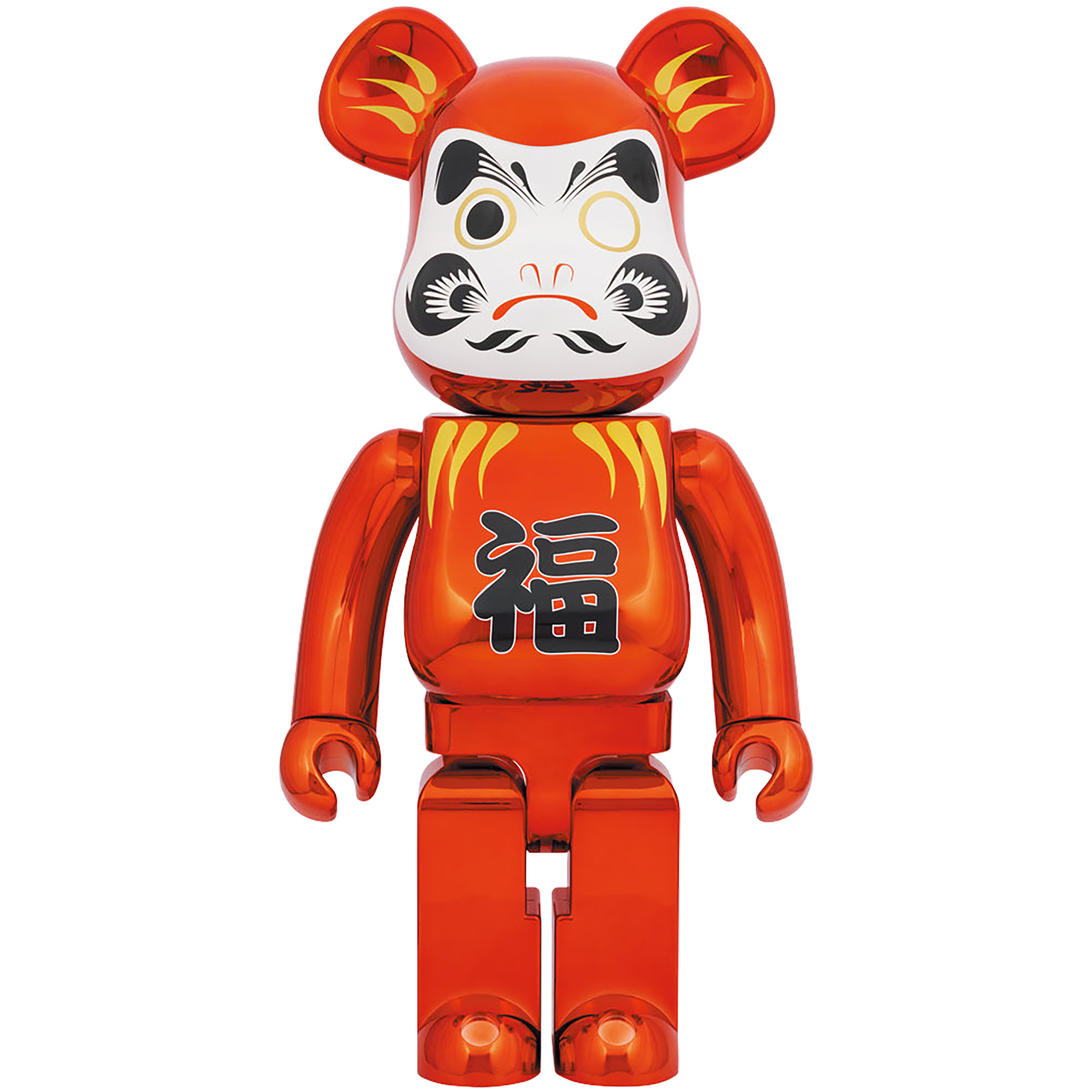 BE@RBRICK 達磨 赤メッキ 1000% BE@RBRICK 達磨 赤メッキ 1000％ | MEDICOM TOY OFFICIAL STORE