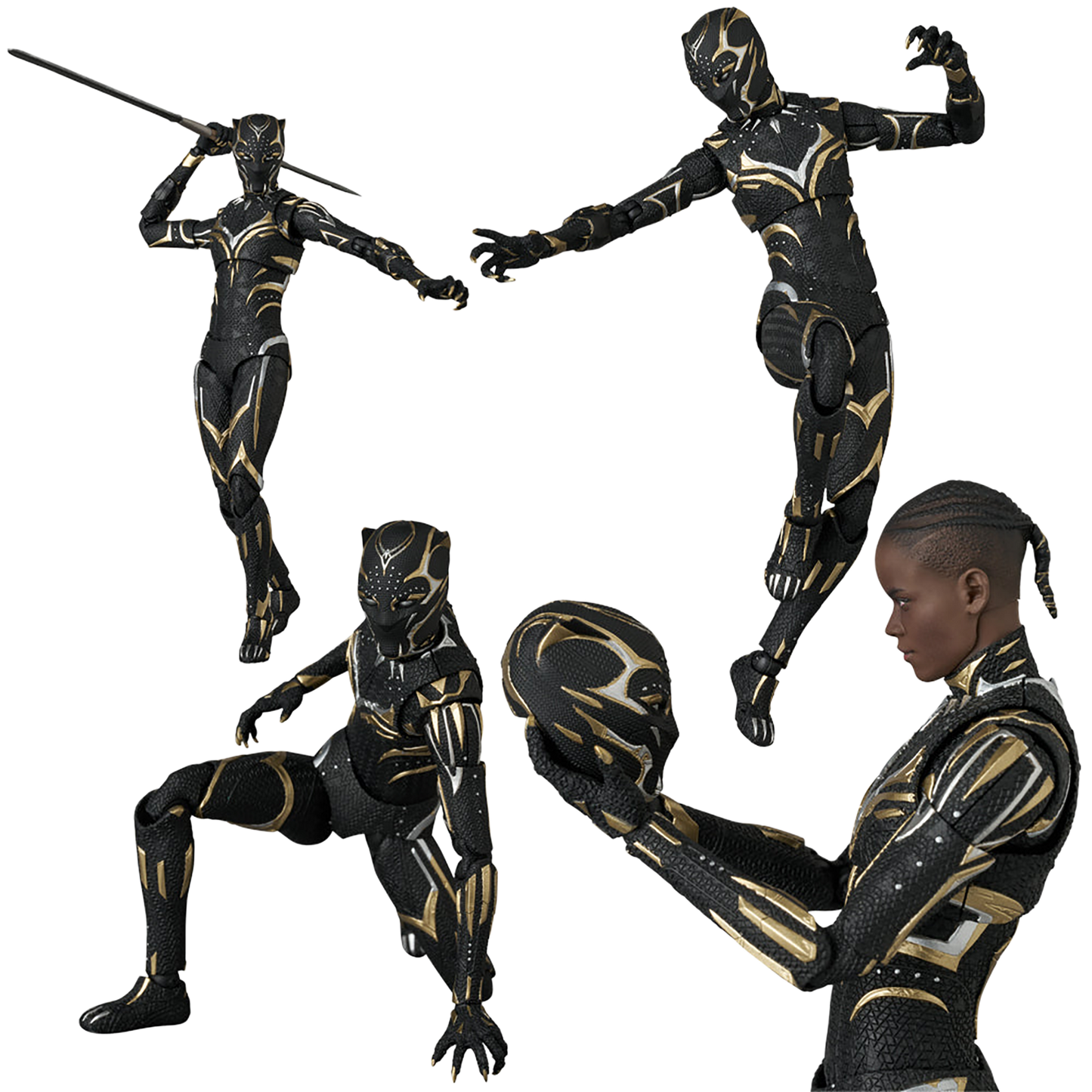 MAFEX BLACK PANTHER (WAKANDA FOREVER)