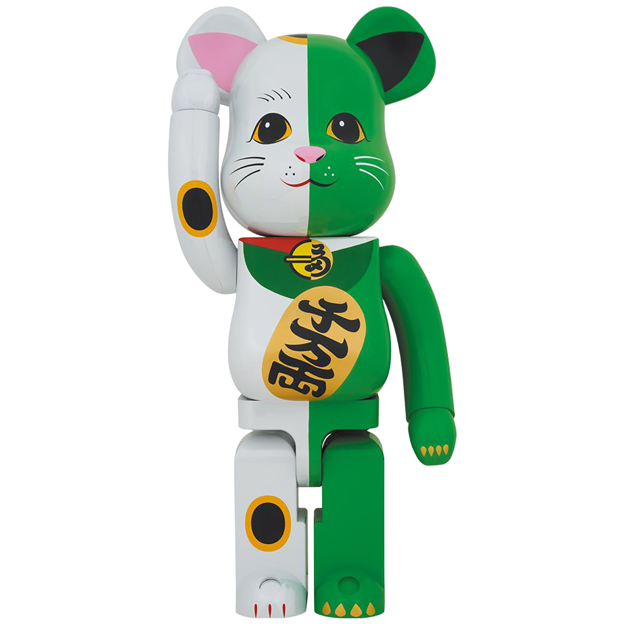 BE@RBRICK 招き猫 白×緑 1000% | MEDICOM TOY OFFICIAL STORE BE@RBRICK 招き猫 白×緑 1000% | MEDICOM TOY OFFICIAL STORE
