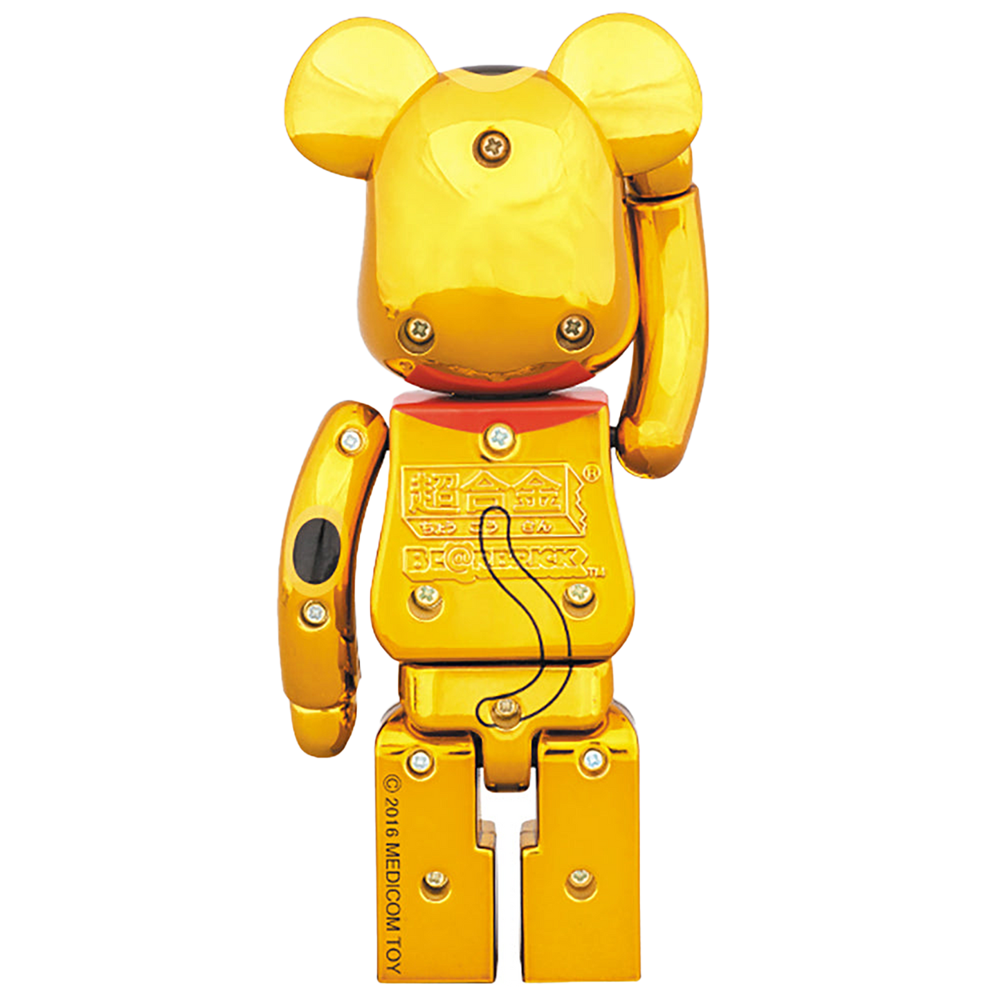 超合金 BE@RBRICK 招き猫 金メッキ