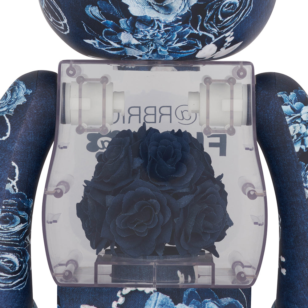 BE@RBRICK FLOR@ DENIM 1000%
