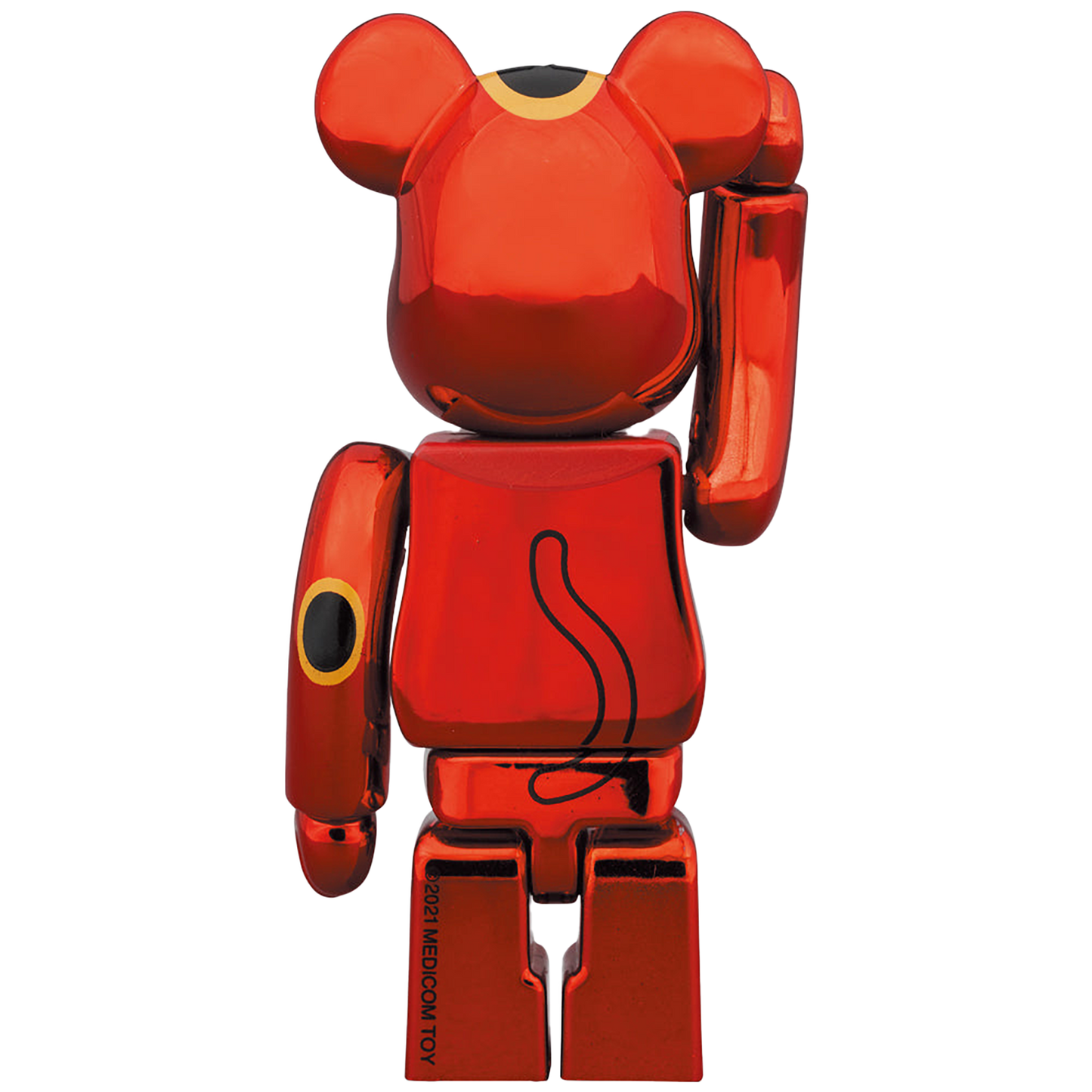 BE@RBRICK Maneki Neko Plum Gold Plating 100%