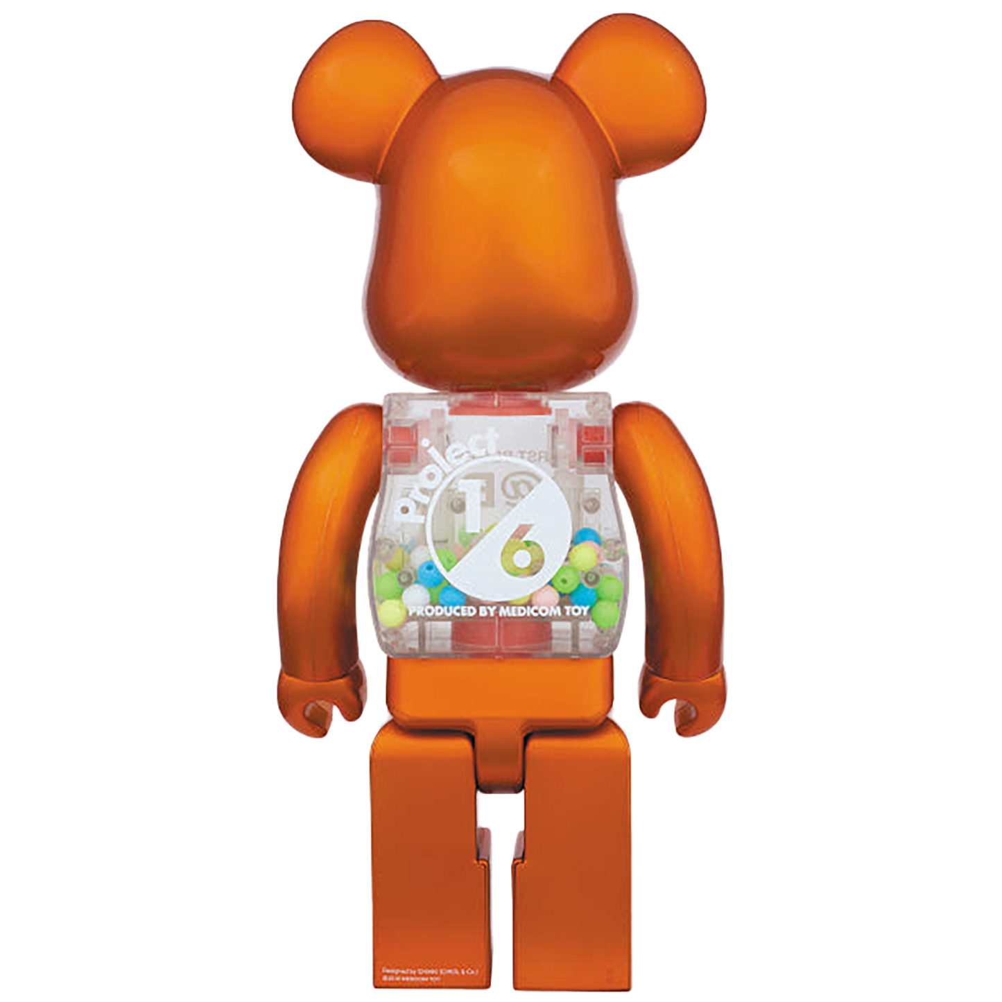 MY FIRST BE@RBRICK Pearl Orange Ver. 400%