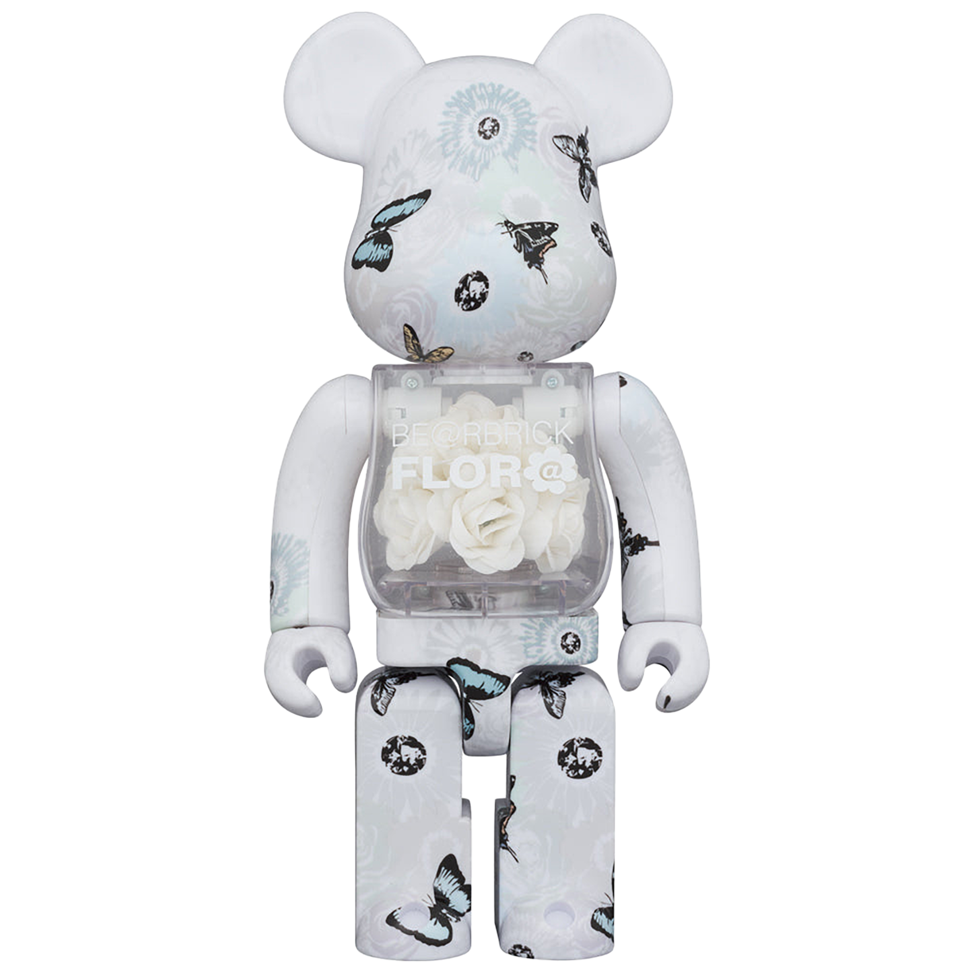 BE@RBRICK FLOR@ #2 White 400% | MEDICOM TOY OFFICIAL STORE BE@RBRICK FLOR@ #2 White 400% | MEDICOM TOY OFFICIAL STORE