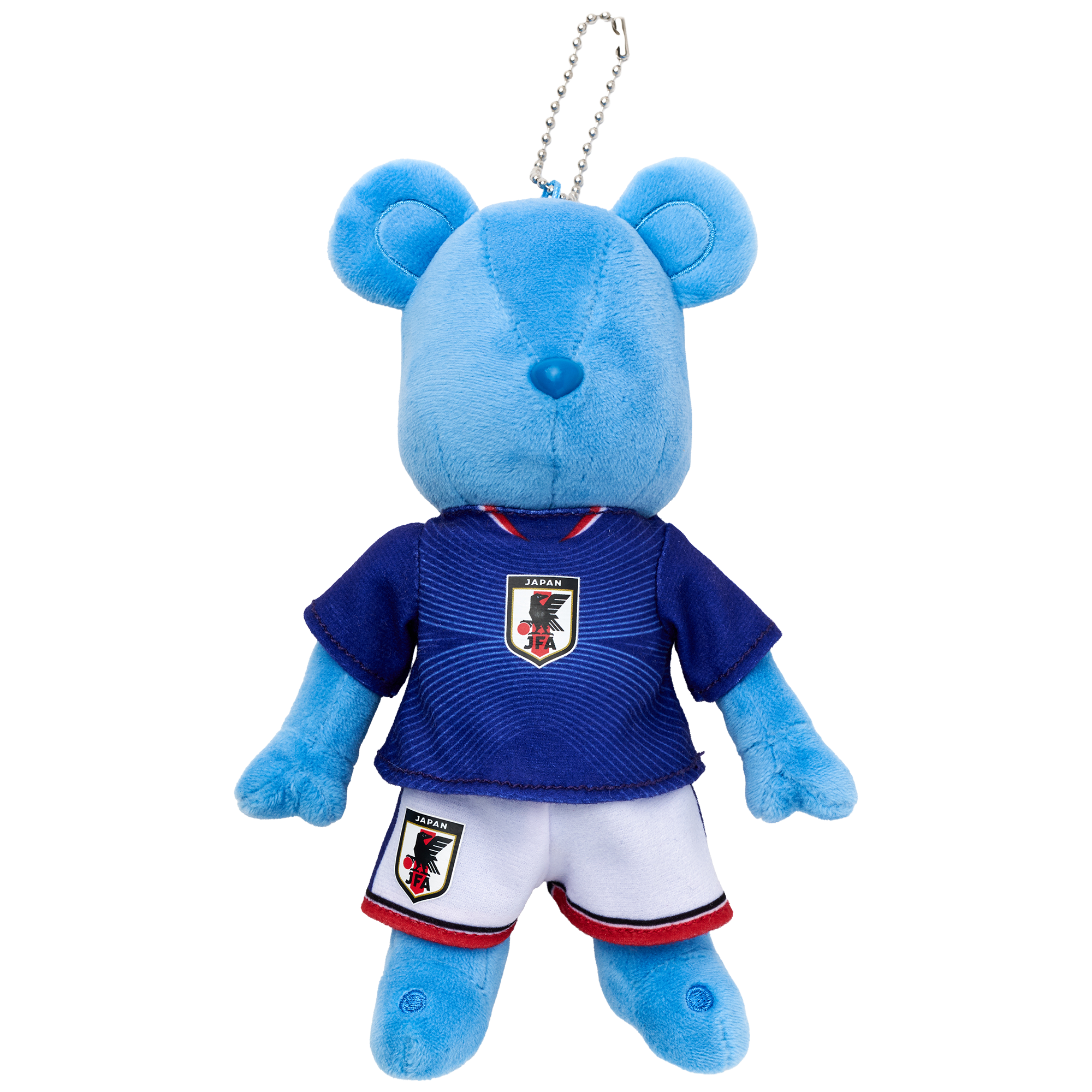 サッカー日本代表の公式ライセンス商品　ぬいぐるみ サッカー日本代表 オフィシャルライセンス商品 BE@RBRICK サッカー日本