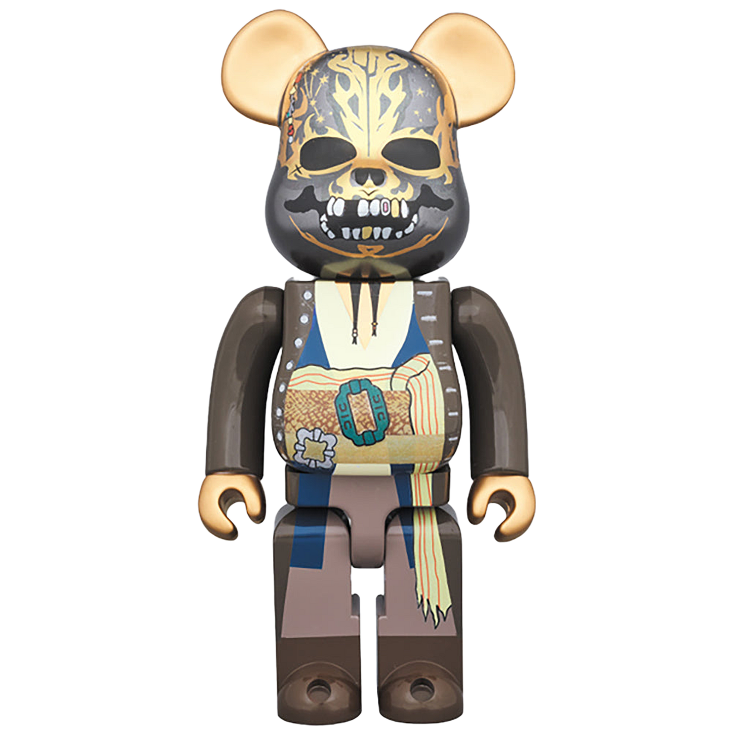 BE@RBRICK Jack Sparrow 100% & 400% (Pirates of the Caribbean: Dead men tell no tales Ver.)