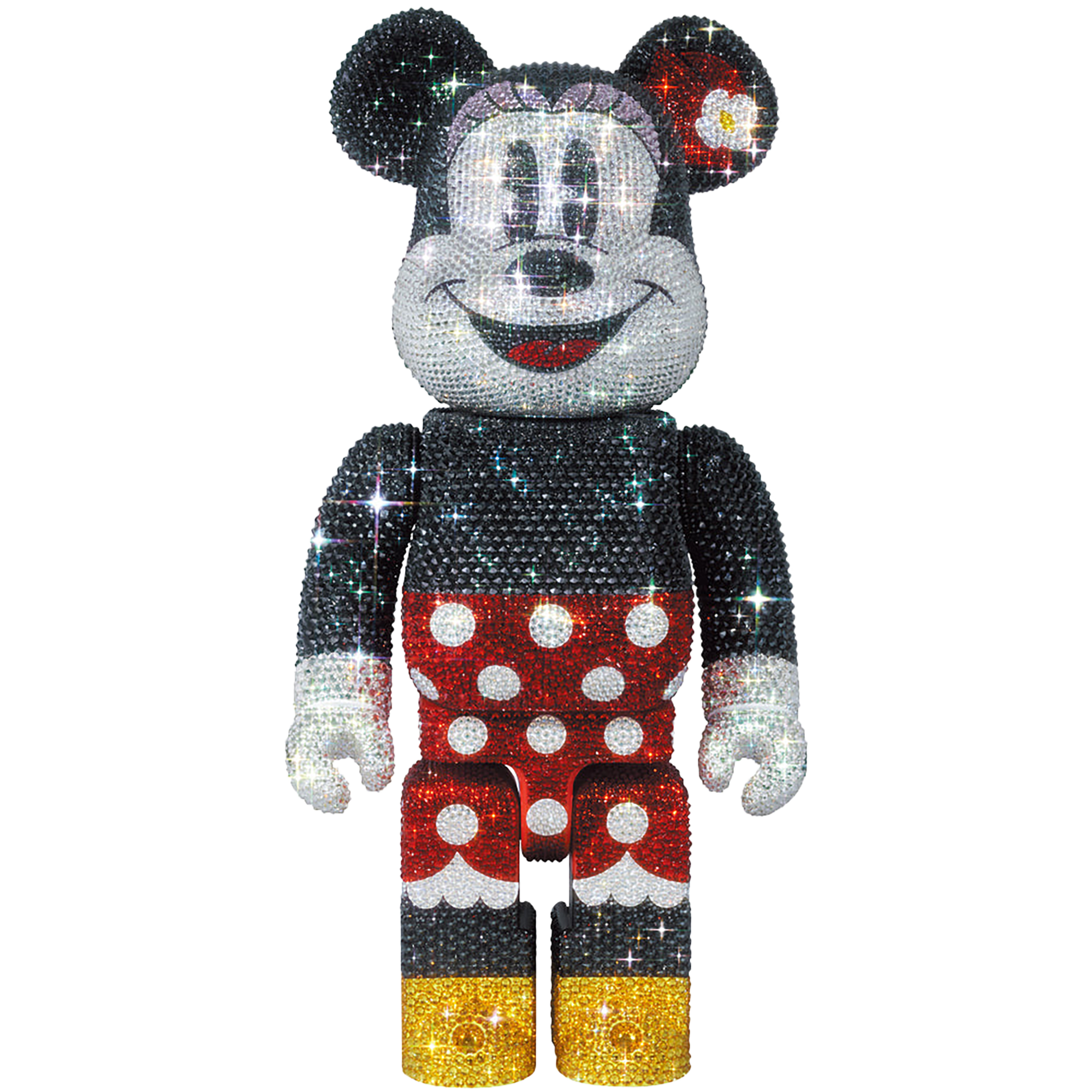 CRYSTAL DECORATE MINNIE MOUSE BE@RBRICK 400％《ご注文から3ヶ月～6