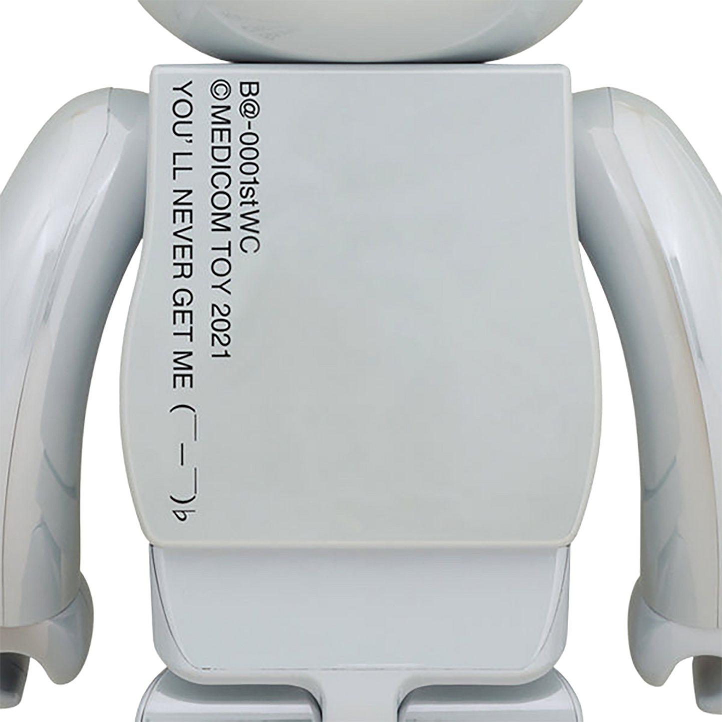 BE@RBRICK 第一个型号 白铬 1000%