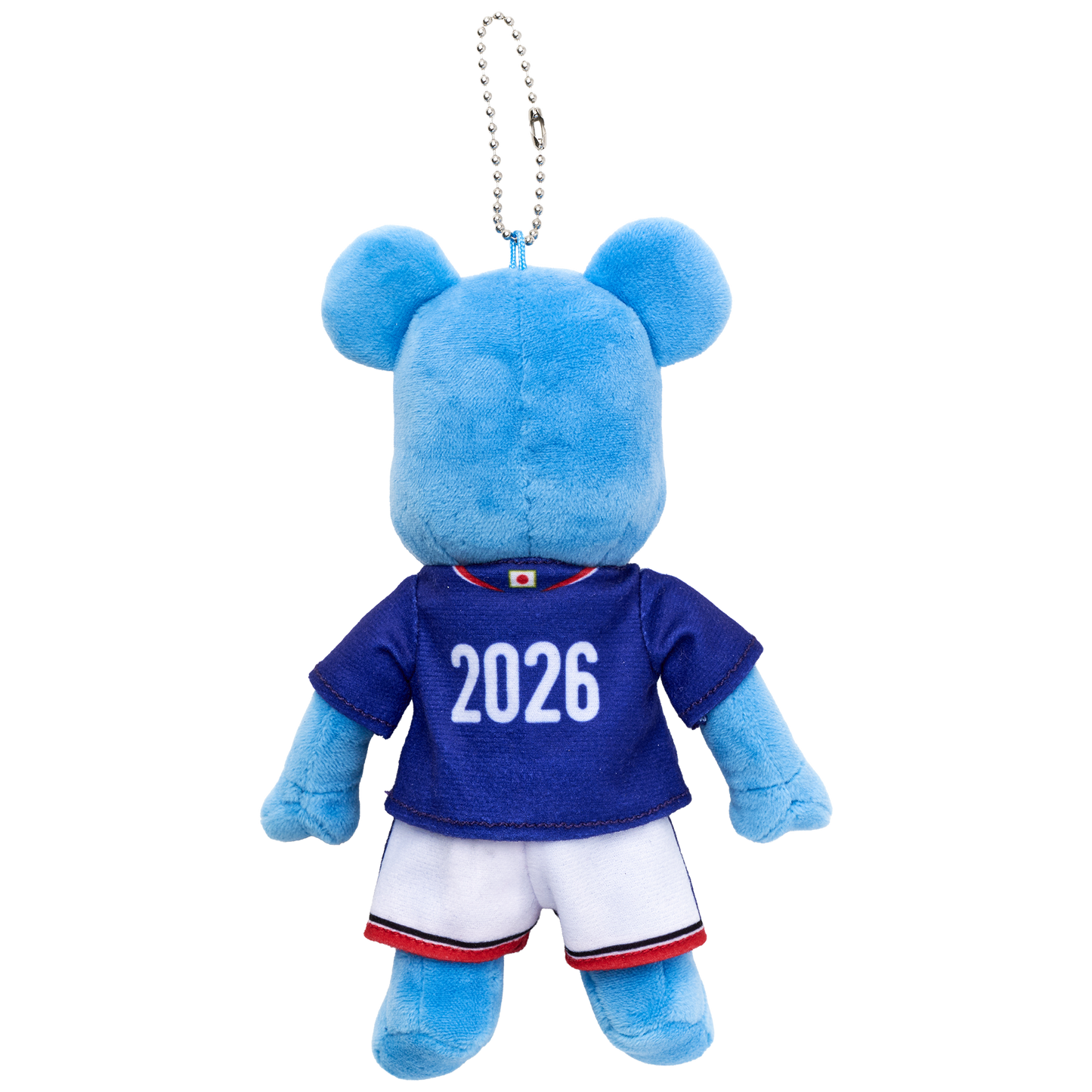 Japan National Soccer National Team Officially Licensed Product BE@RBRICK Japan Soccer National Team Ver. Plush Keychain