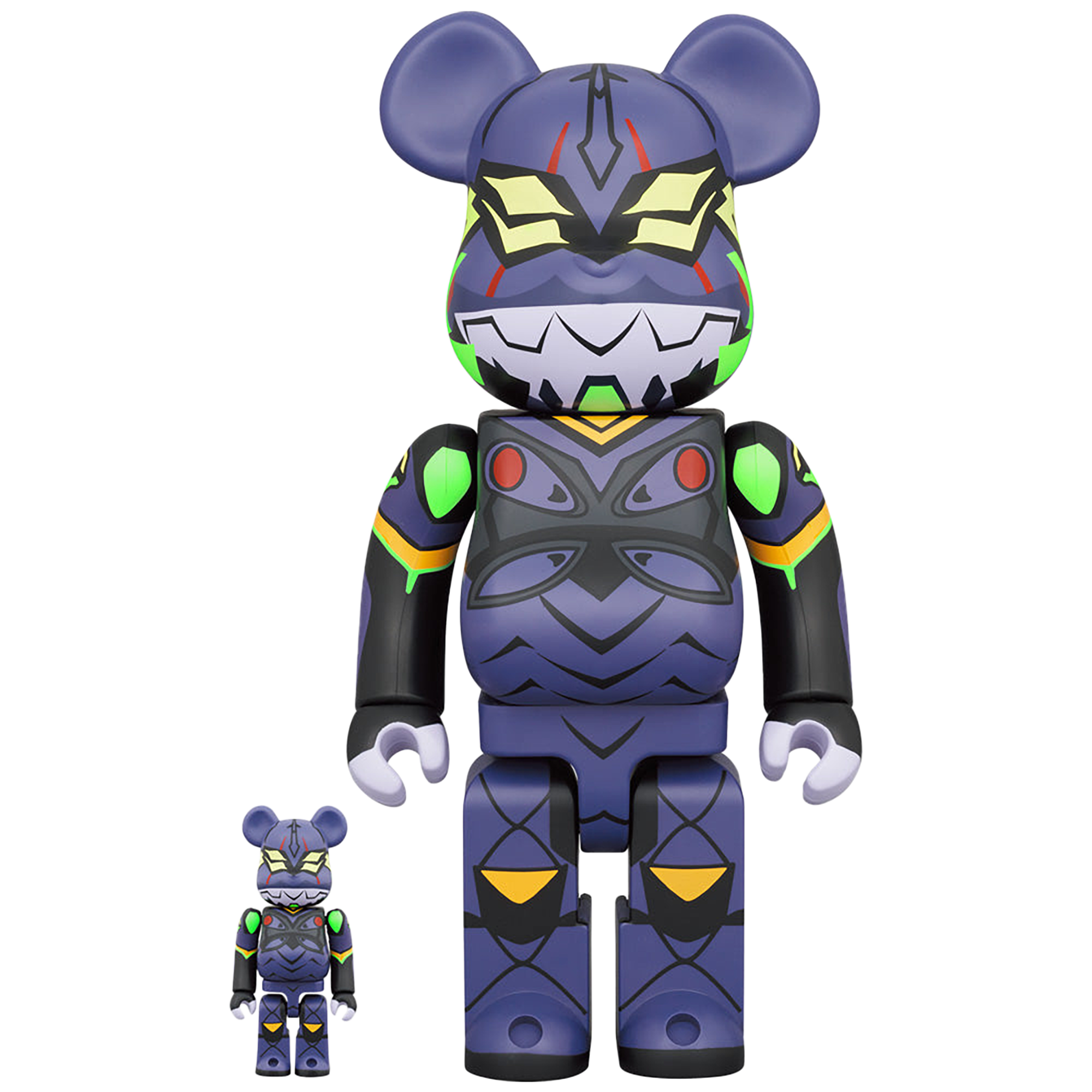 BE@RBRICK エヴァンゲリオン第13号機 400％ BE@RBRICK エヴァンゲリオン 第13号機(新塗装版) 100％ & 400