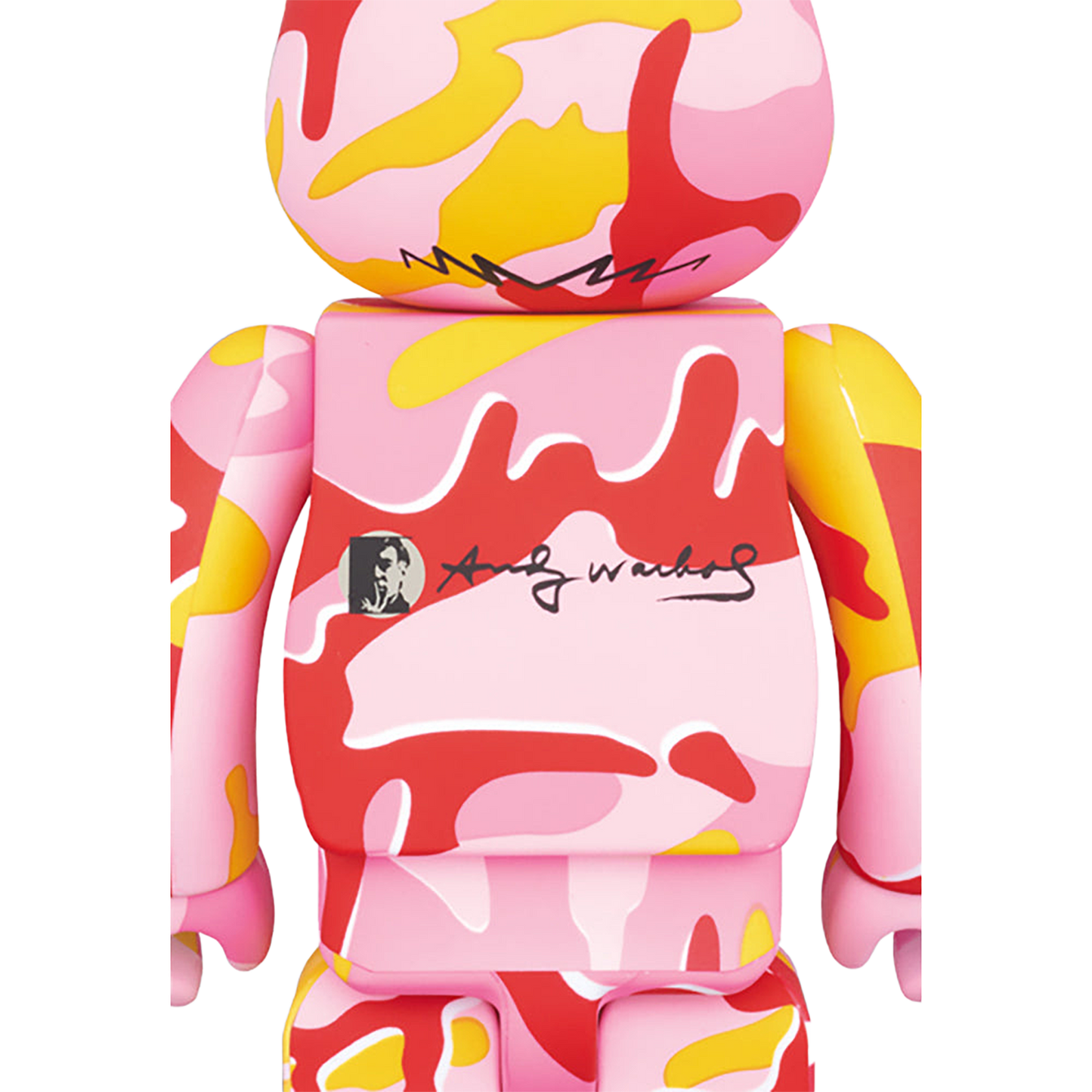 BE@RBRICK ANDY WARHOL Camo Ver. 100% & 400%