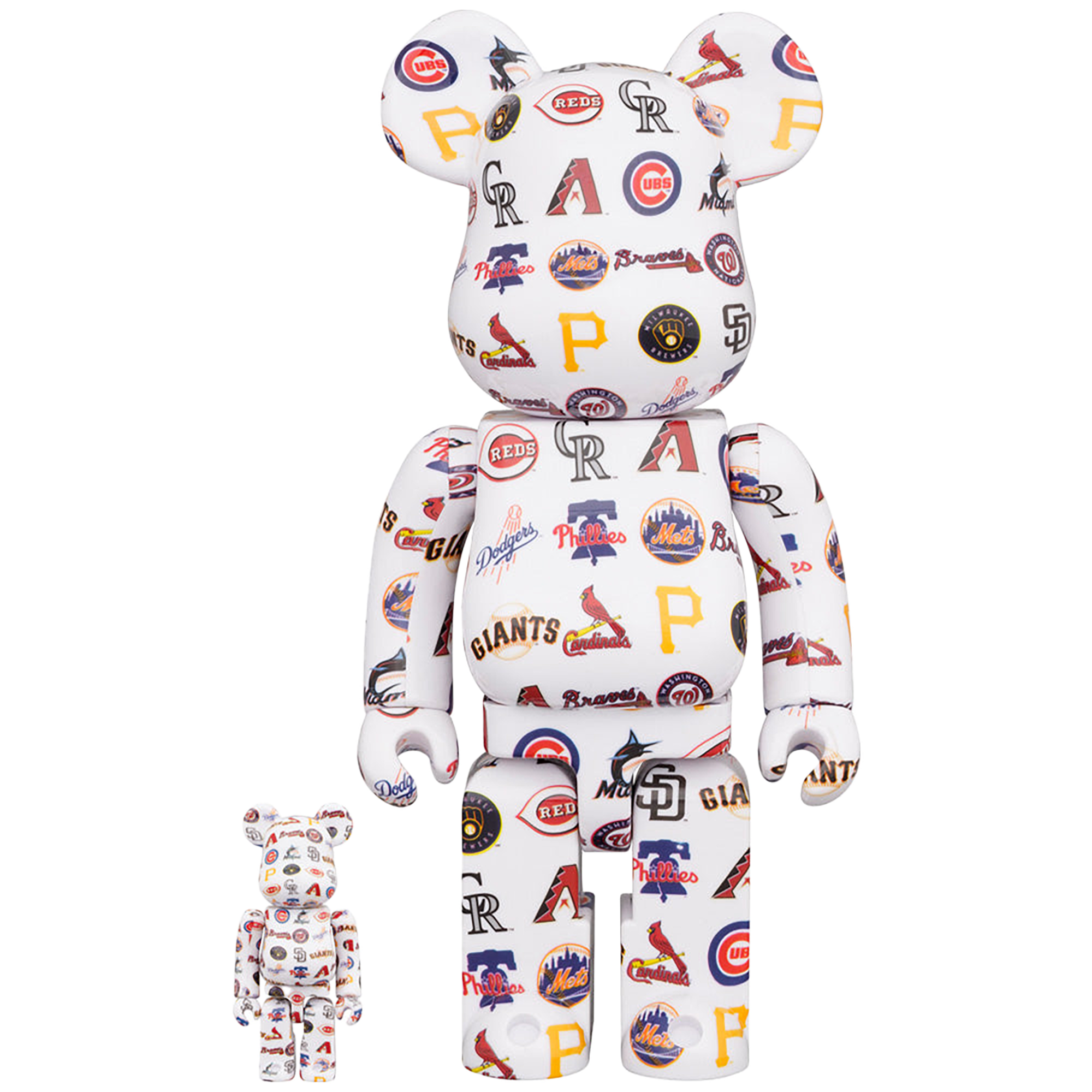 BE@RBRICK MLB NATIONAL LEAGUE (TM) 100% & 400% | MEDICOM TOY BE@RBRICK MLB NATIONAL LEAGUE (TM) 100% & 400% | MEDICOM TOY