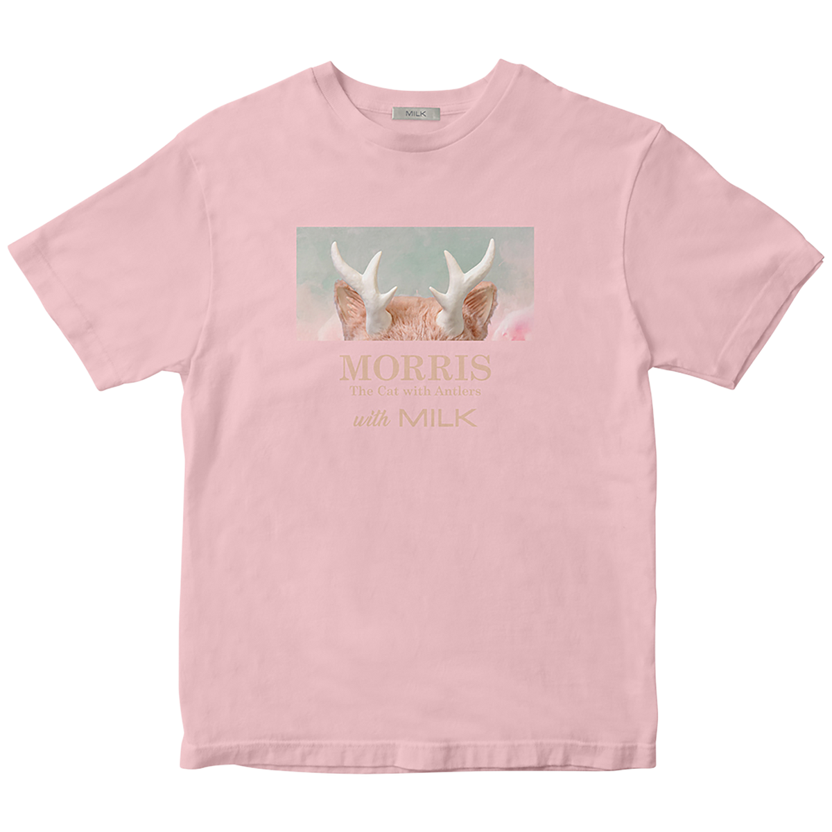 MORRIS×MILK T-shirt《Planned to be shipped in late Sep. 2021》