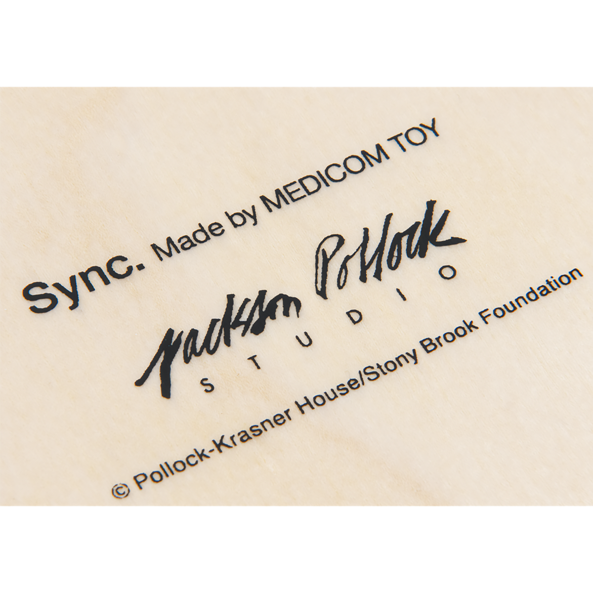 SKATEBOARD DECK "Jackson Pollock Studio 03"