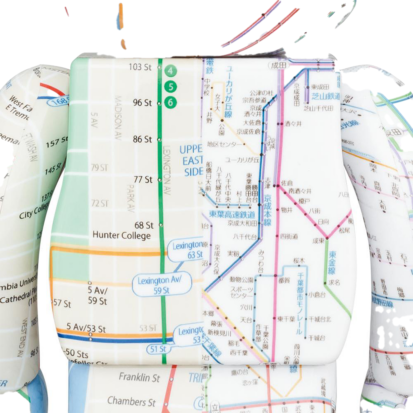 BE@RBRICK atmos SUBWAY 100% & 400%