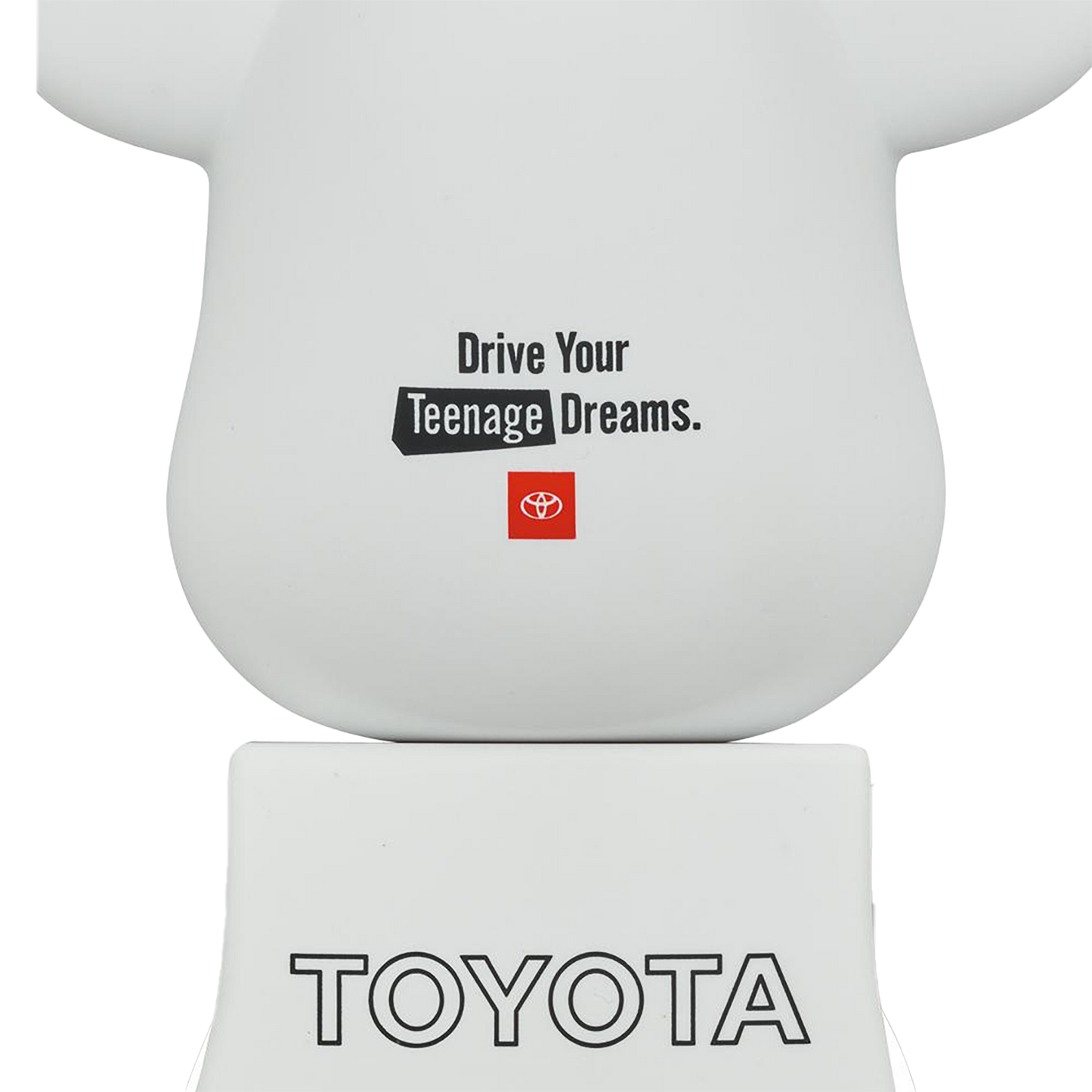 BE@RBRICK TOYOTA "Drive Your Teenage Dreams." WHITE Ver. 100% & 400%