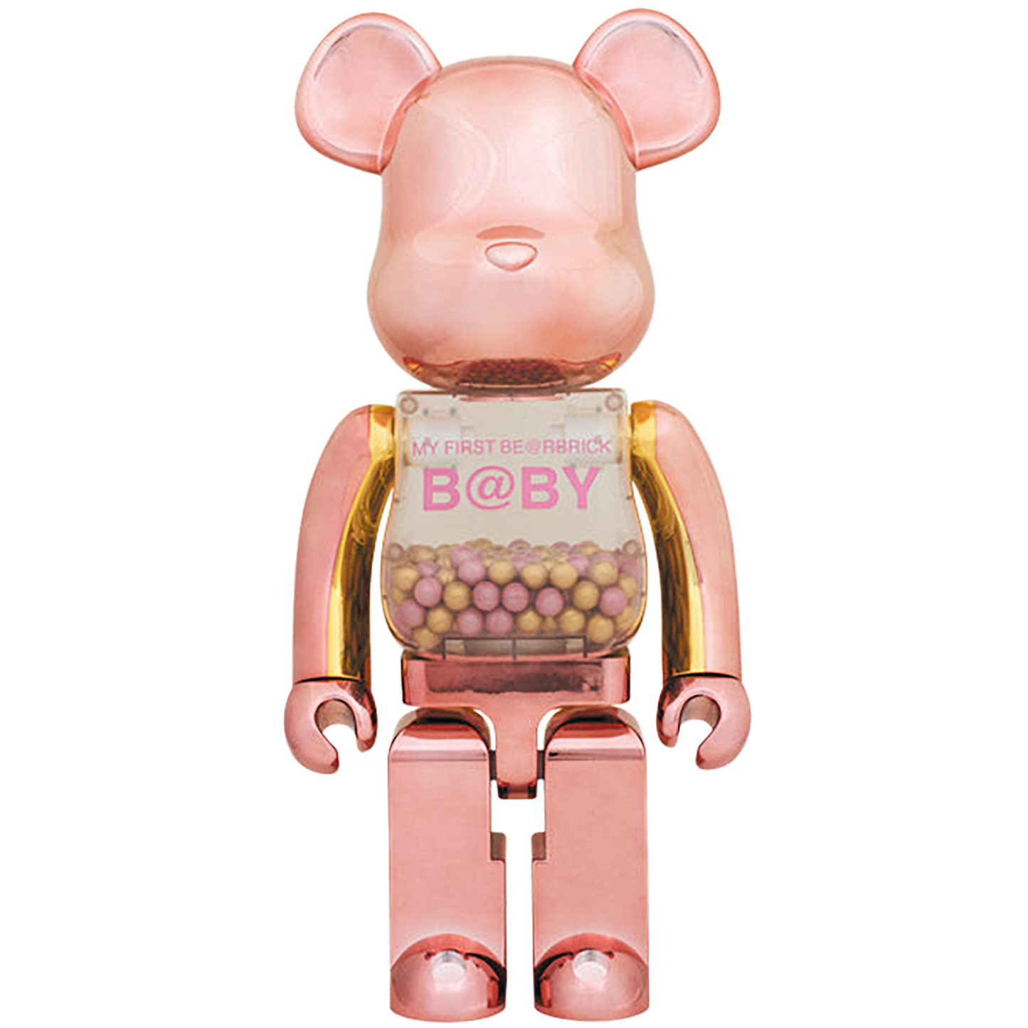 MY FIRST BE@RBRICK GOLD & SILVER Ver./PINK & GOLD Ver. 1000%