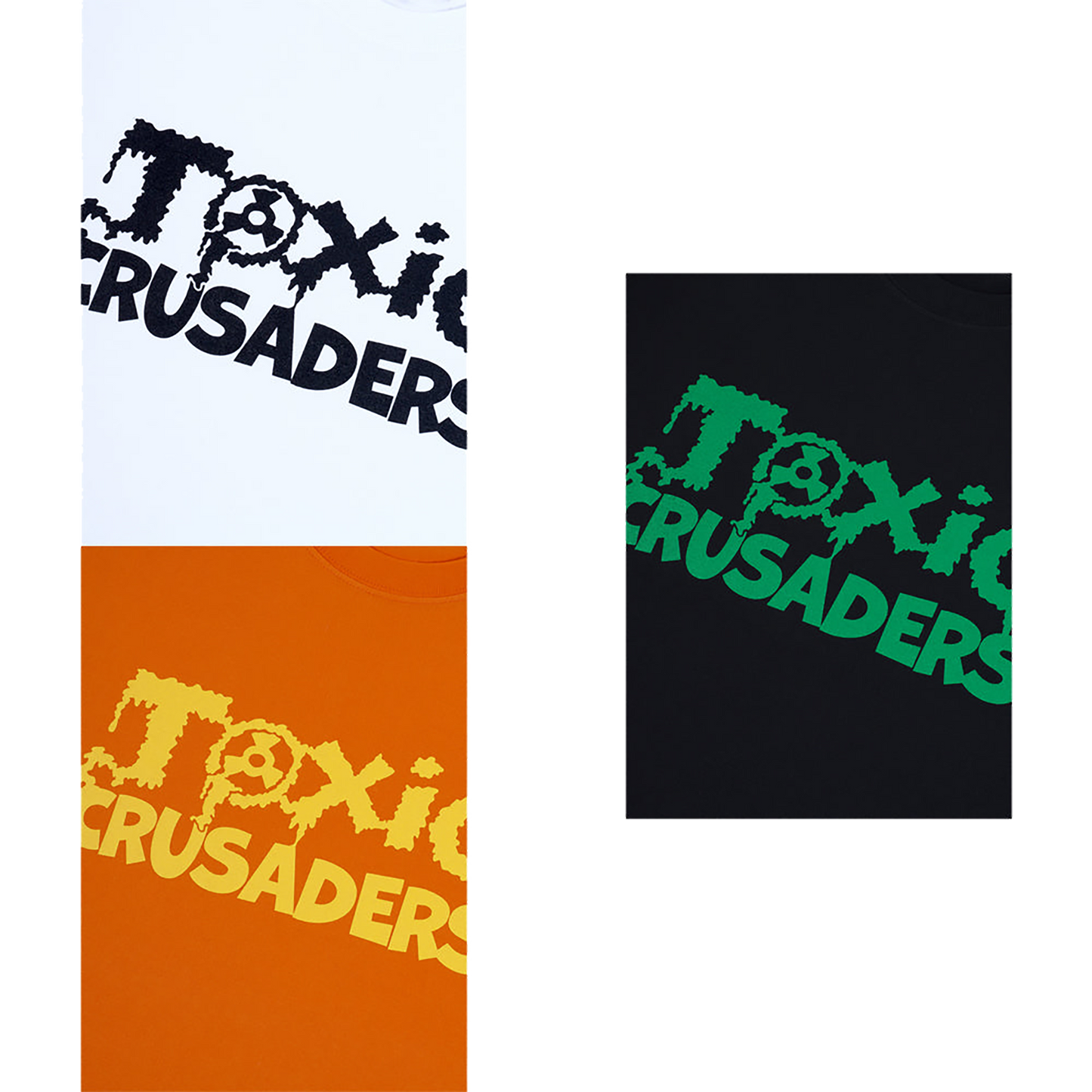 MLE × The Toxic Crusaders "TOXIC LOGO" TEE