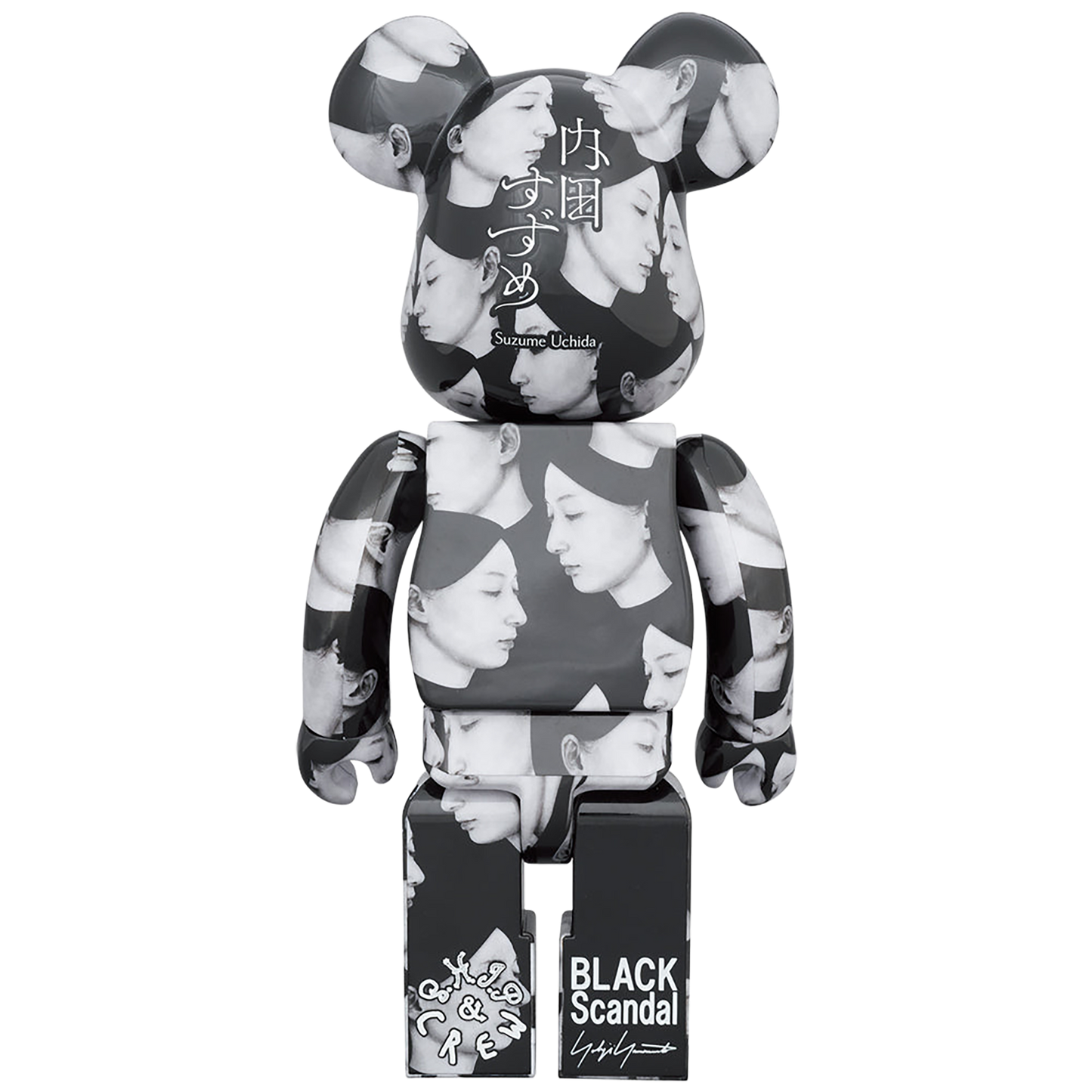 BE@RBRICK BLACK Scandal 山本耀司 × 内田铃目 × S.H.I.P&crew 我们在我心中 100% & 400%