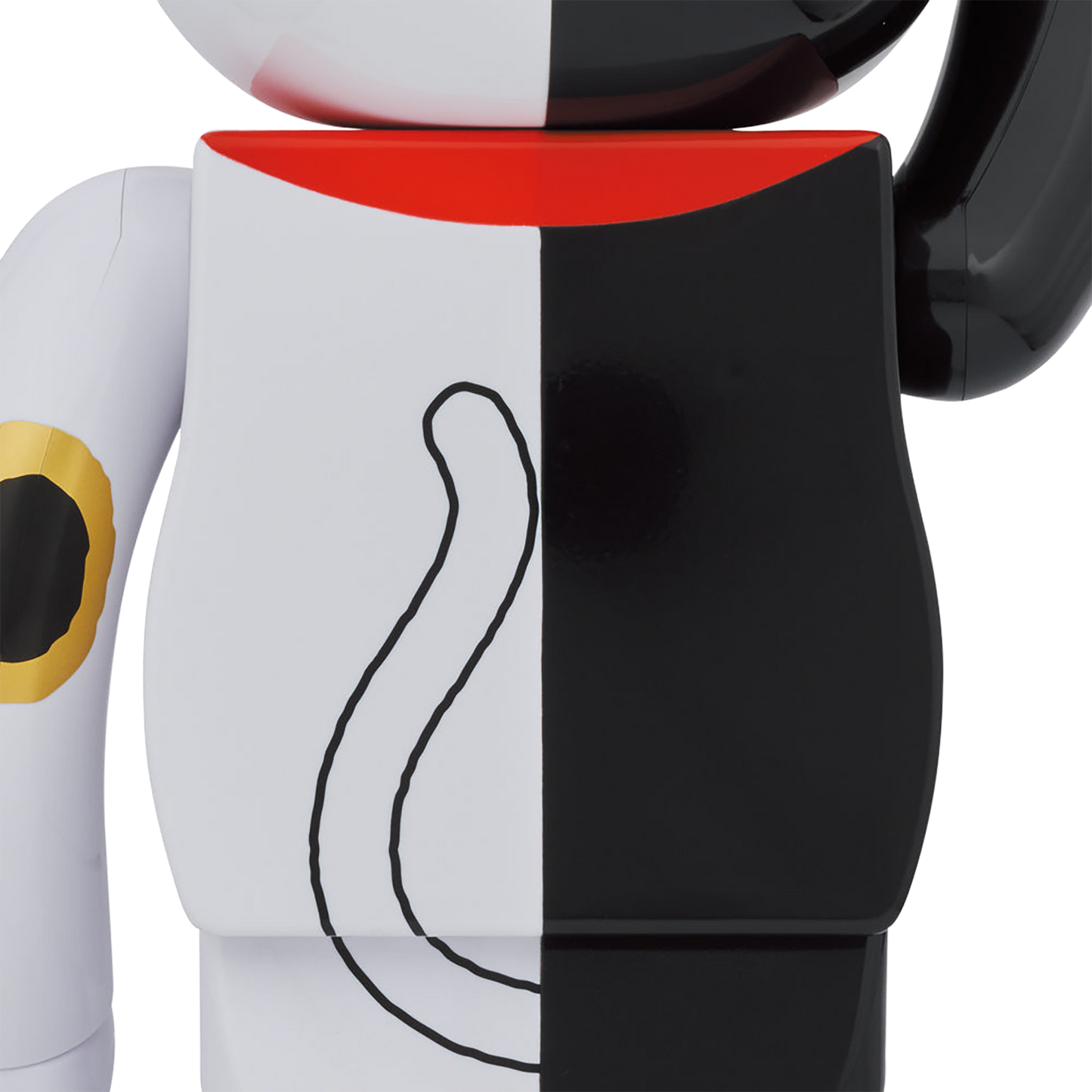 BE@RBRICK 招财猫招财黑×财运白 1000%