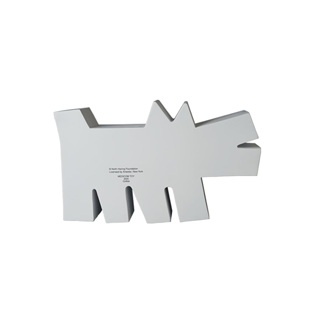 Barking Dog STATUE WHITE Ver._2