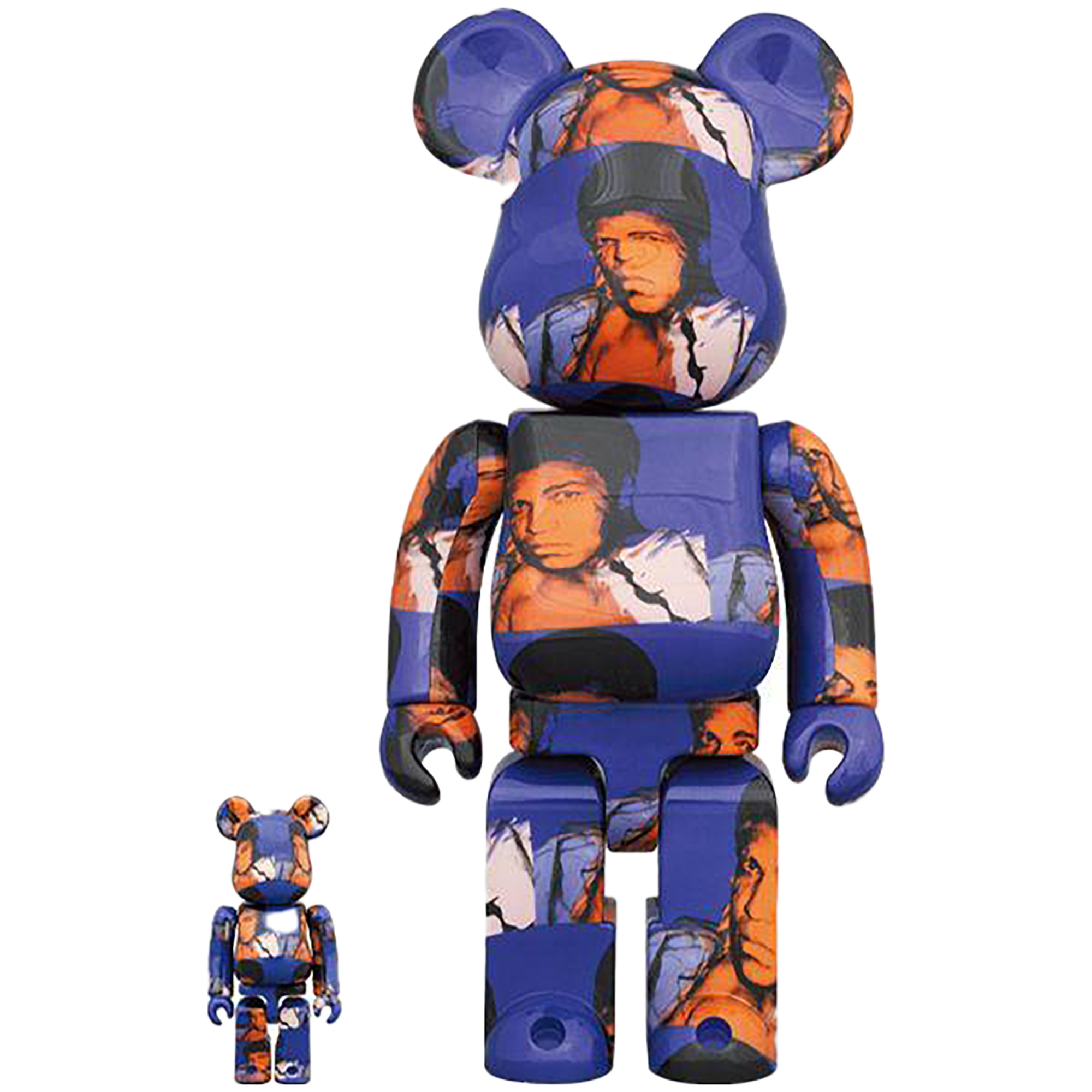 BE@RBRICK Andy Warhol's Muhammad Ali(TM) 100% & 400% | MEDICOM BE@RBRICK Andy Warhol's Muhammad Ali(TM) 100% & 400% | MEDICOM