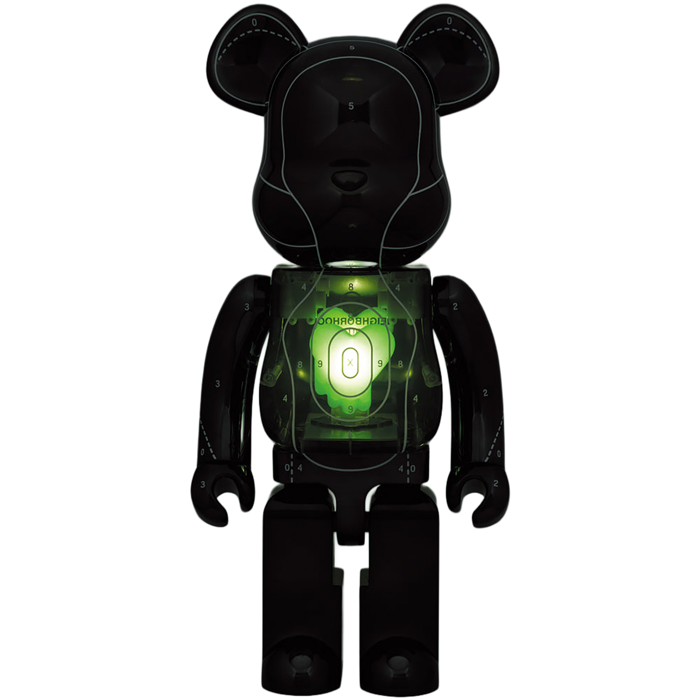 BE@RBRICK EMOTIONALLY UNAVAILABLE × NEIGHBORHOOD 1000%