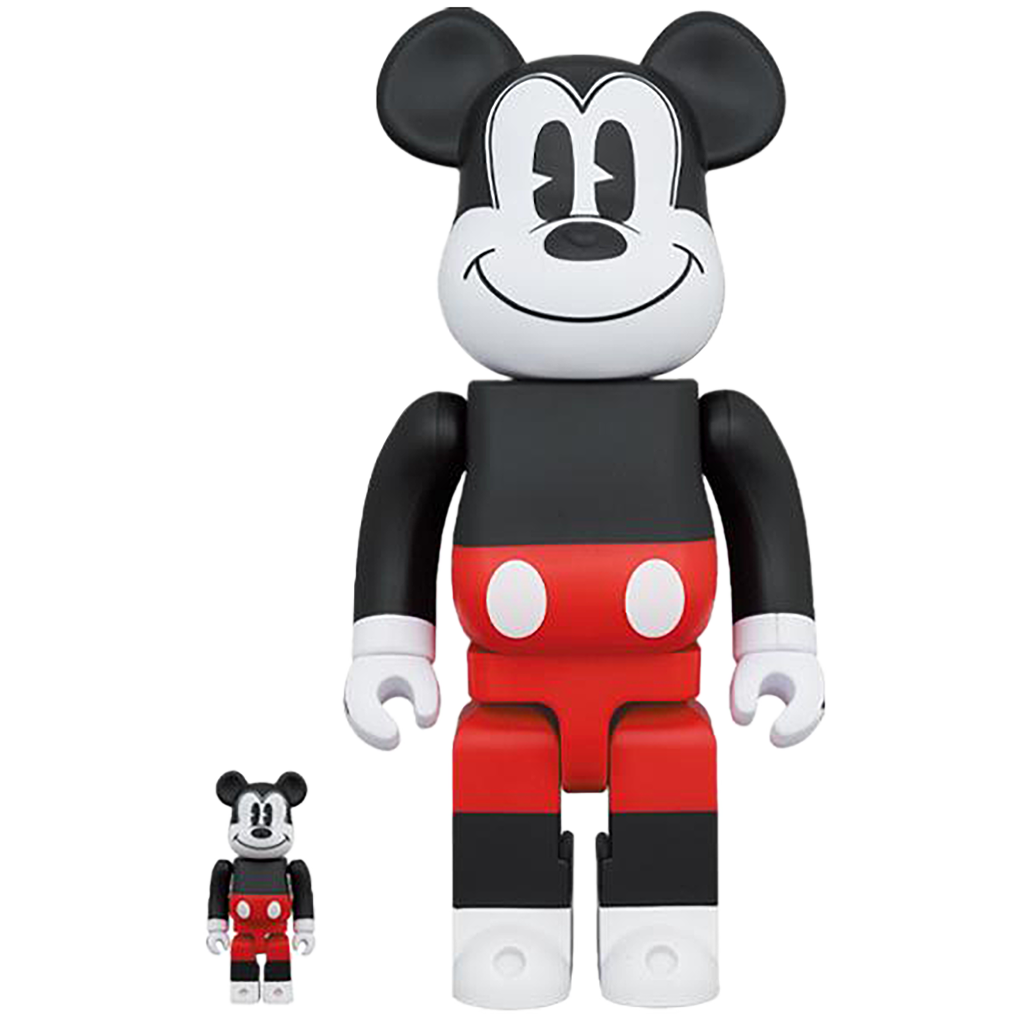 BE@RBRICK MICKEY MOUSE (R&W 2020 Ver.) 100％ & 400％ | MEDICOM TOY