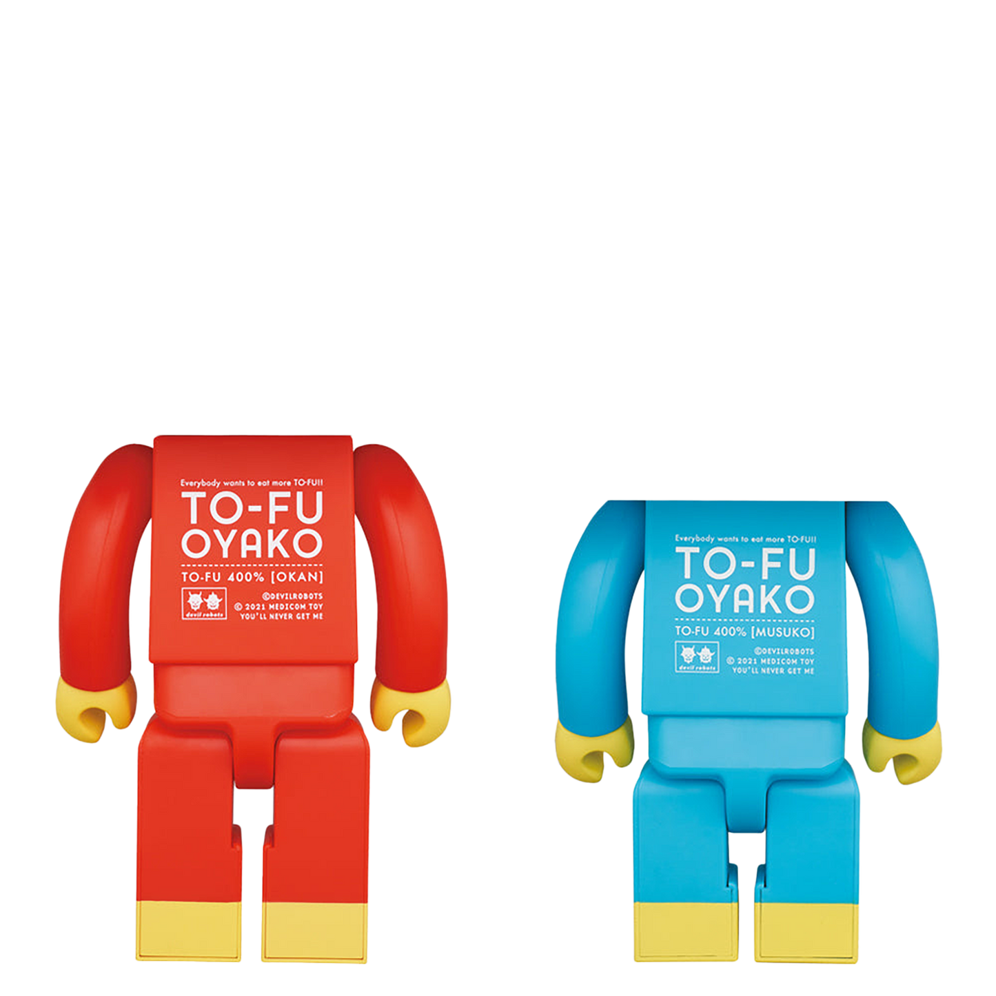 KUBRICK TO-FU OYAKO 400%SET
