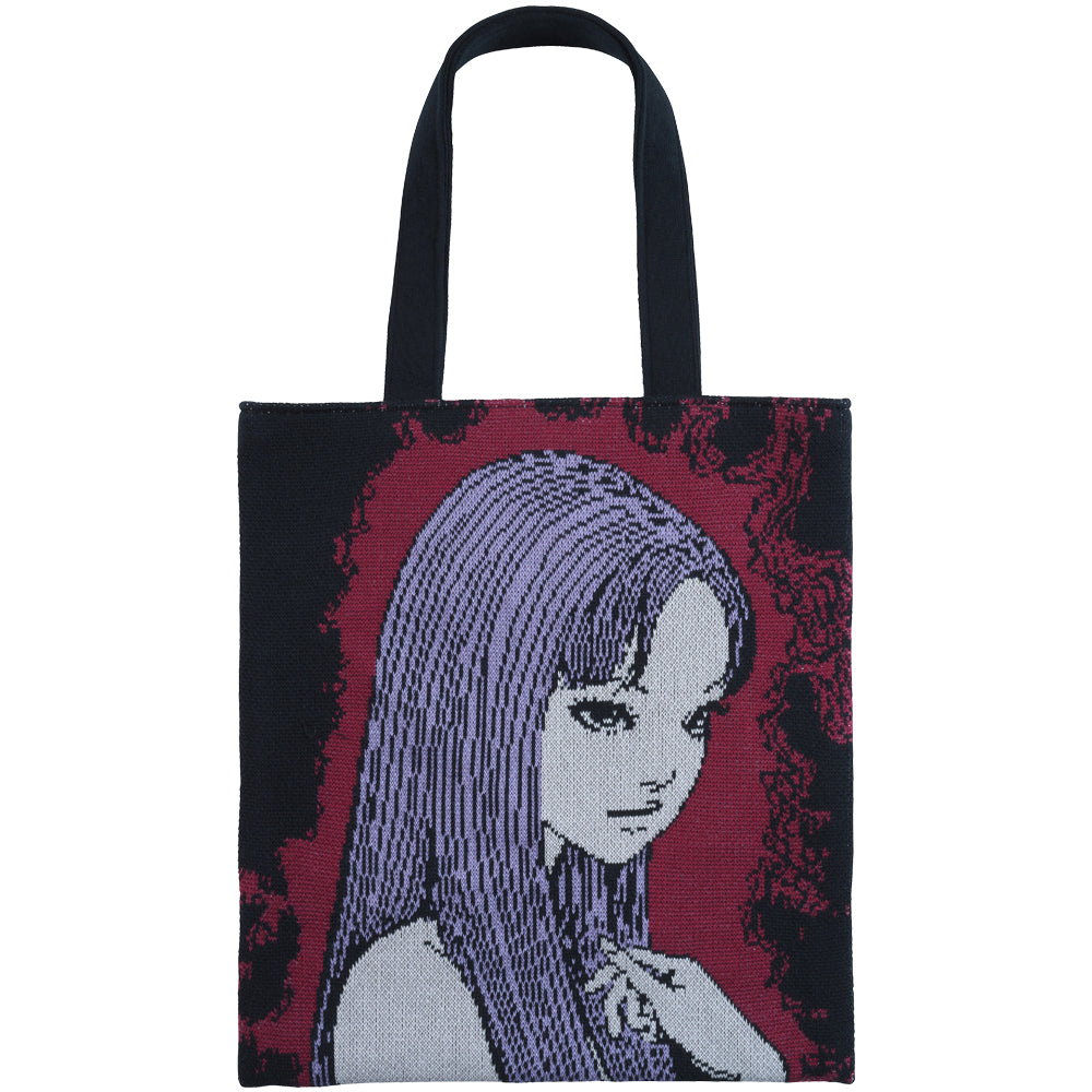 MLE KNIT GANG COUNCIL × Tomie KNIT TOTE BAG "Tomie A"《Planned to be shipped in late December 2025 / Order period is until October 26》