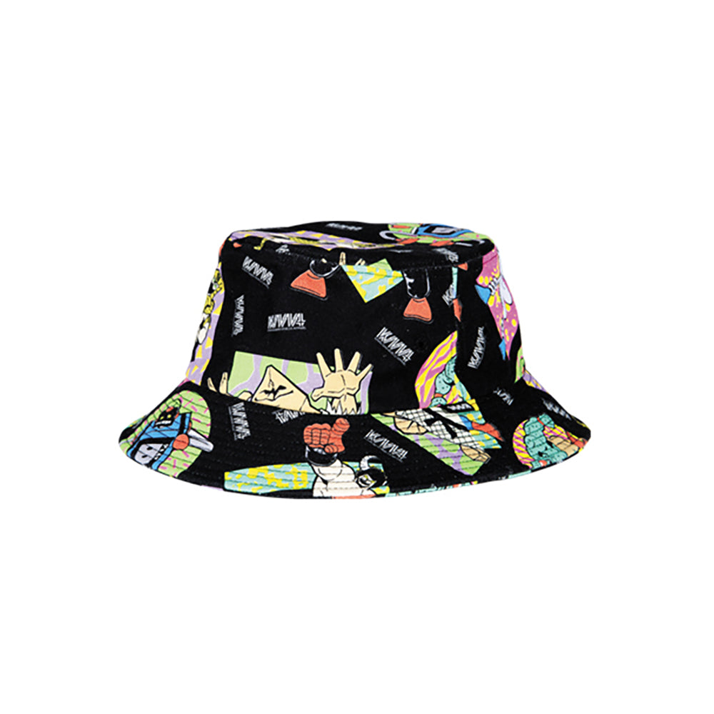 MLE KINNIKUMAN シリーズ KINNIKUMAN BUCKET HAT WHITE/BLACK_2