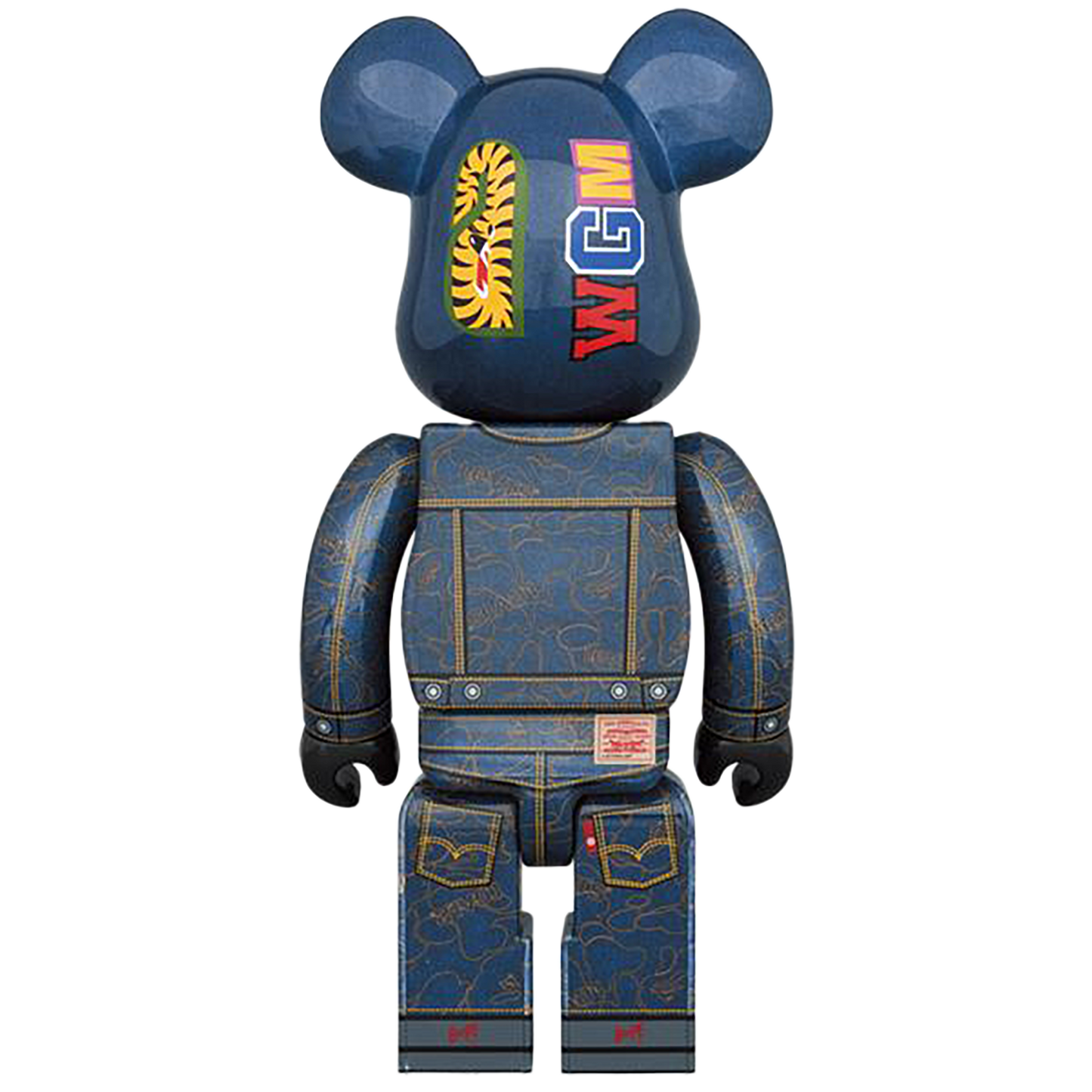 BE@RBRICK BAPE(R) × 李维斯(R) 100% & 400%