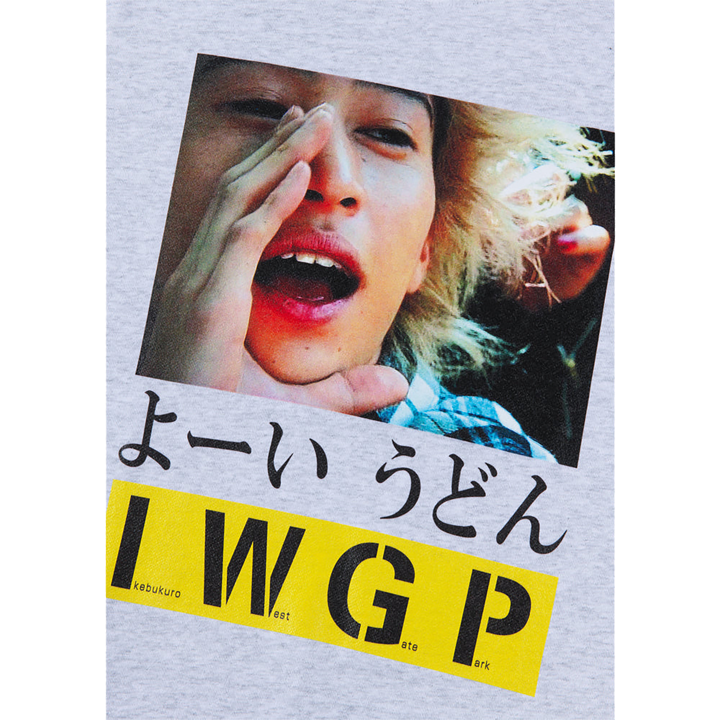 MLE×I.W.G.P. PHOTO MESSAGE SWEATSHIRT "YooiUdon"《Planned to be shipped in late December 2024 / Order period is until October 10》