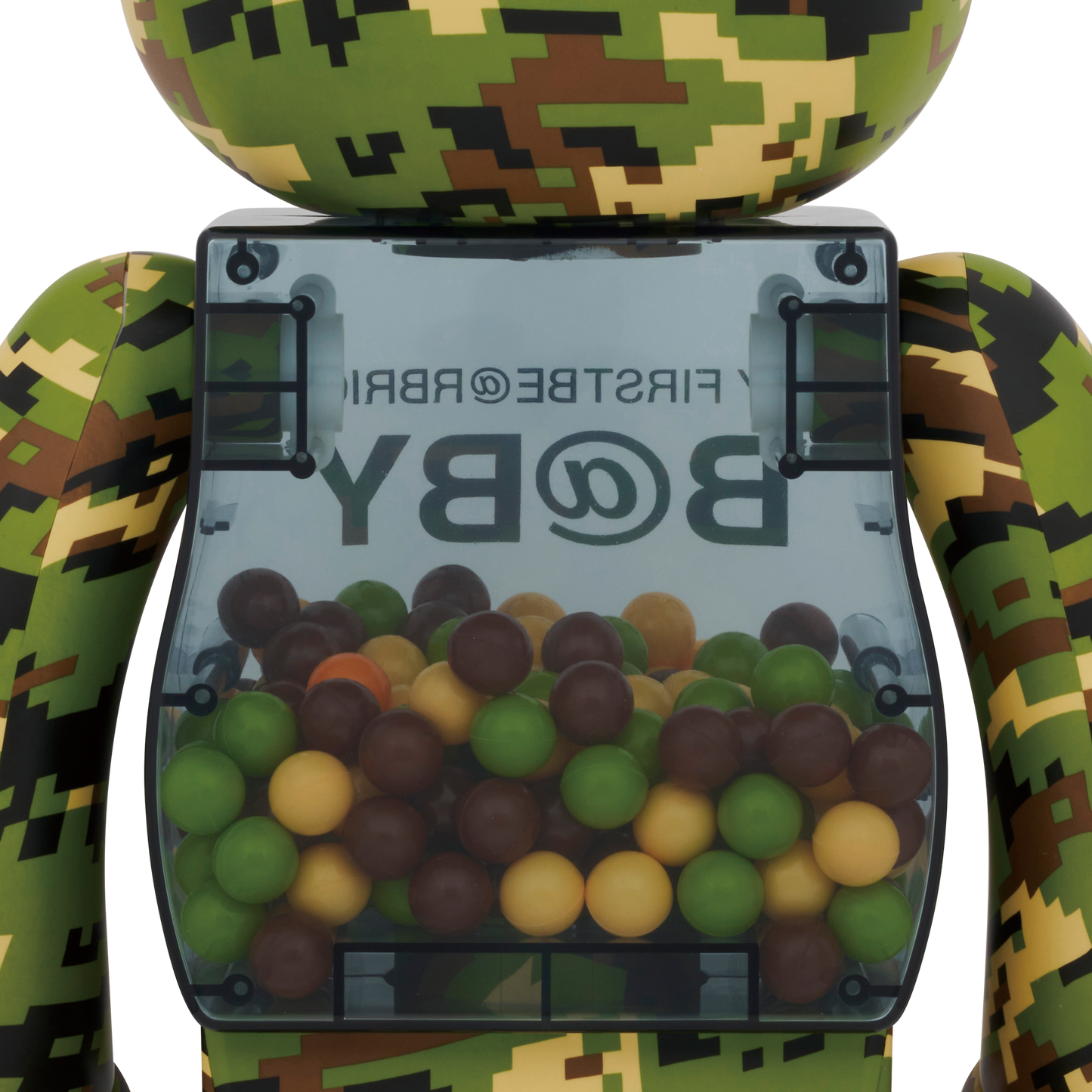 MY FIRST BE@RBRICK B@BY DIGITAL CAMO Ver. 1000%