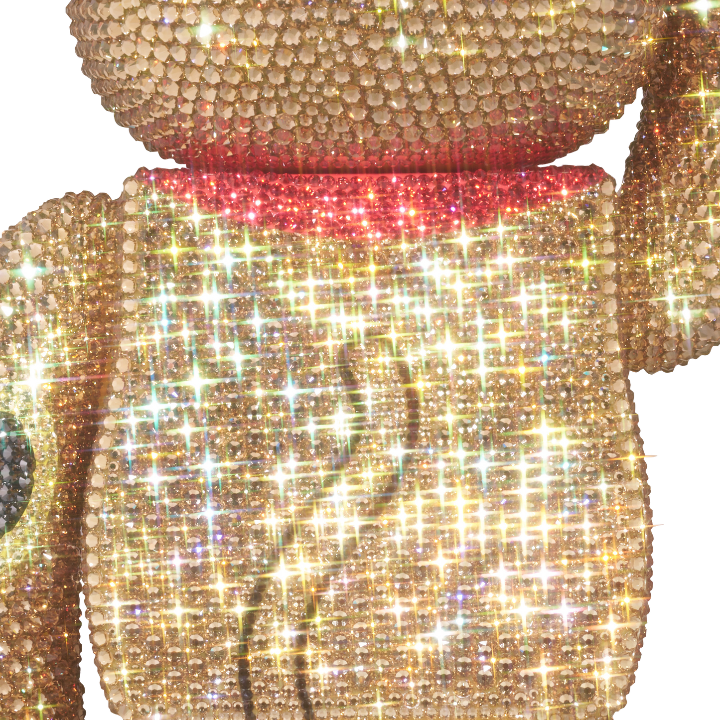BE@RBRICK CRYSTAL DECORATE Maneki Neko Gold Ten million ryo 400%