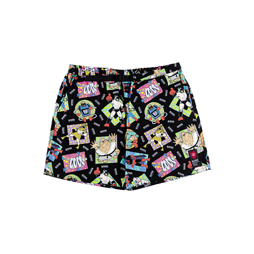 MLE KINNIKUMAN シリーズ KINNIKUMAN SHORT PANTS WHITE/BLACK_2