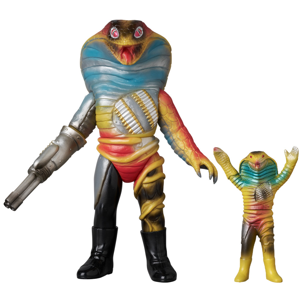 snakeman show スネークマンショー　ソフビ 未開封 マシンガン スネーク(新色)+ミニソフビ | MEDICOM TOY OFFICIAL STORE