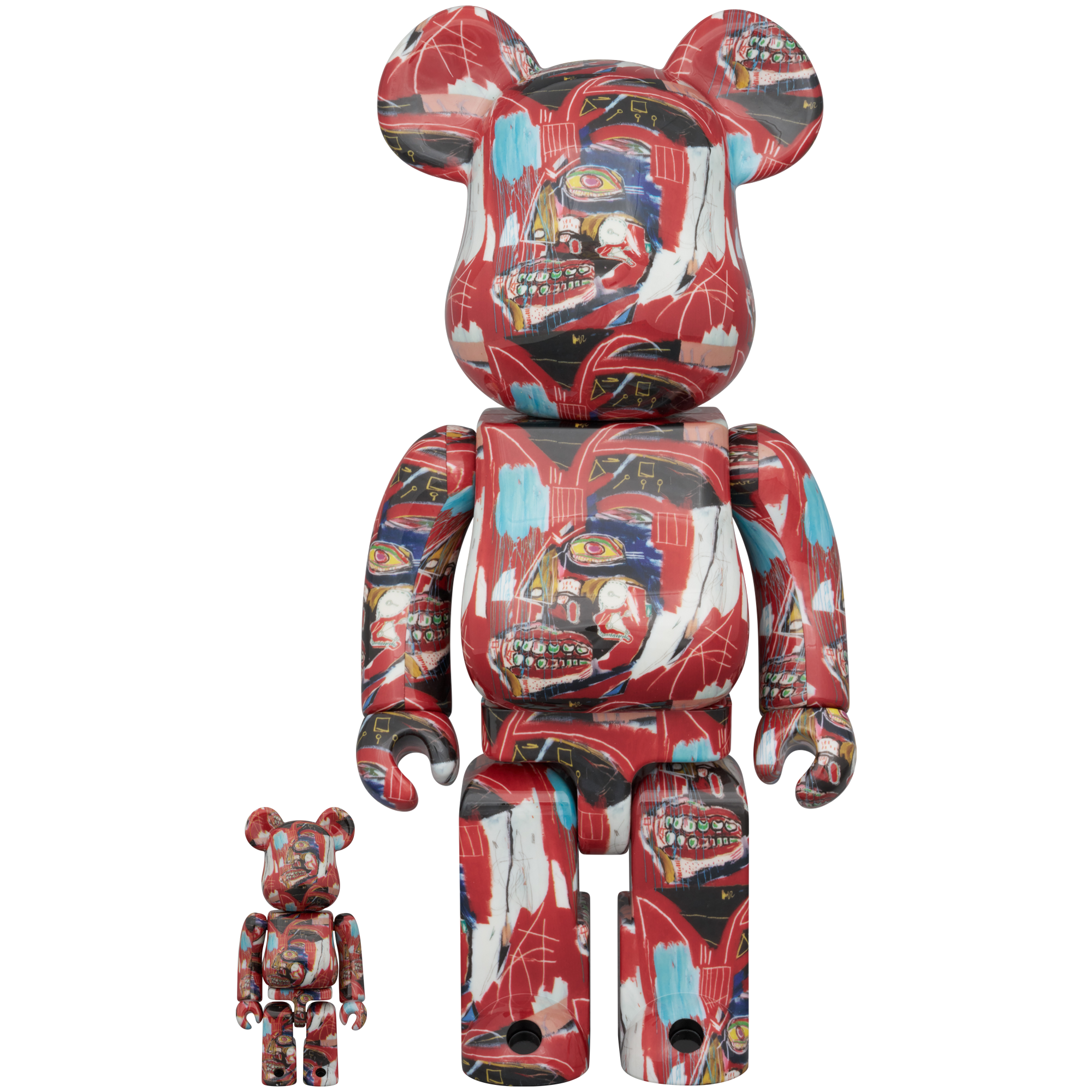 BE@RBRICK JEAN-MICHEL BASQUIAT 13th Ver. 100％ & 400％《2026年9月